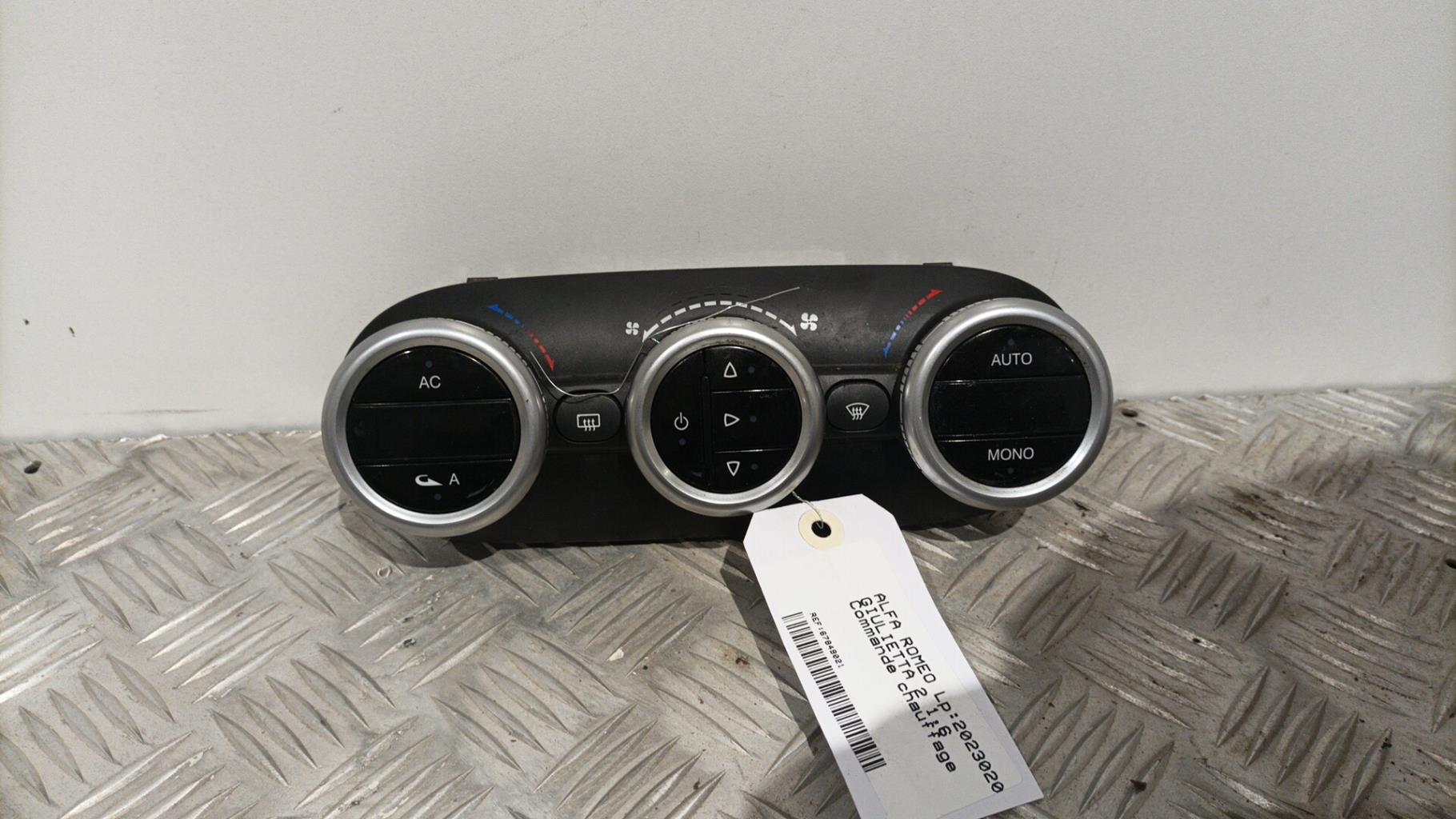 Commande chauffage ALFA ROMEO GIULIETTA 2  - 1