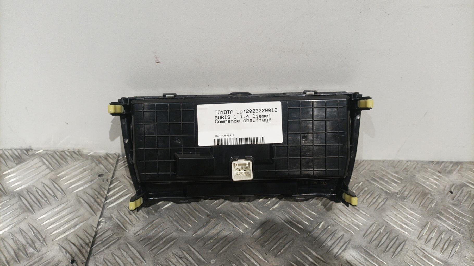 Commande chauffage TOYOTA AURIS 1  - 1