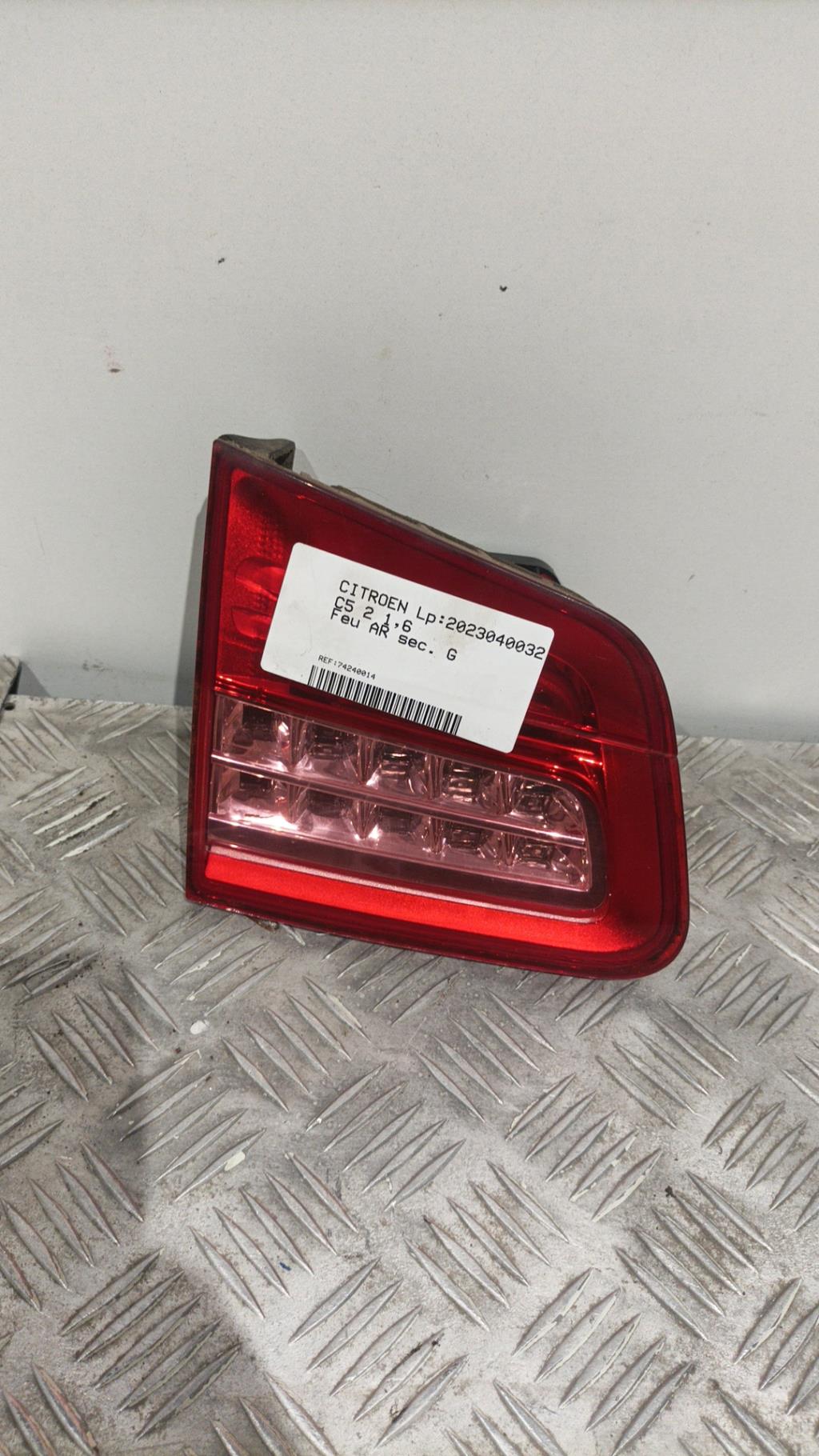 Feu arriere secondaire gauche (feux) CITROEN C5 2  - 1