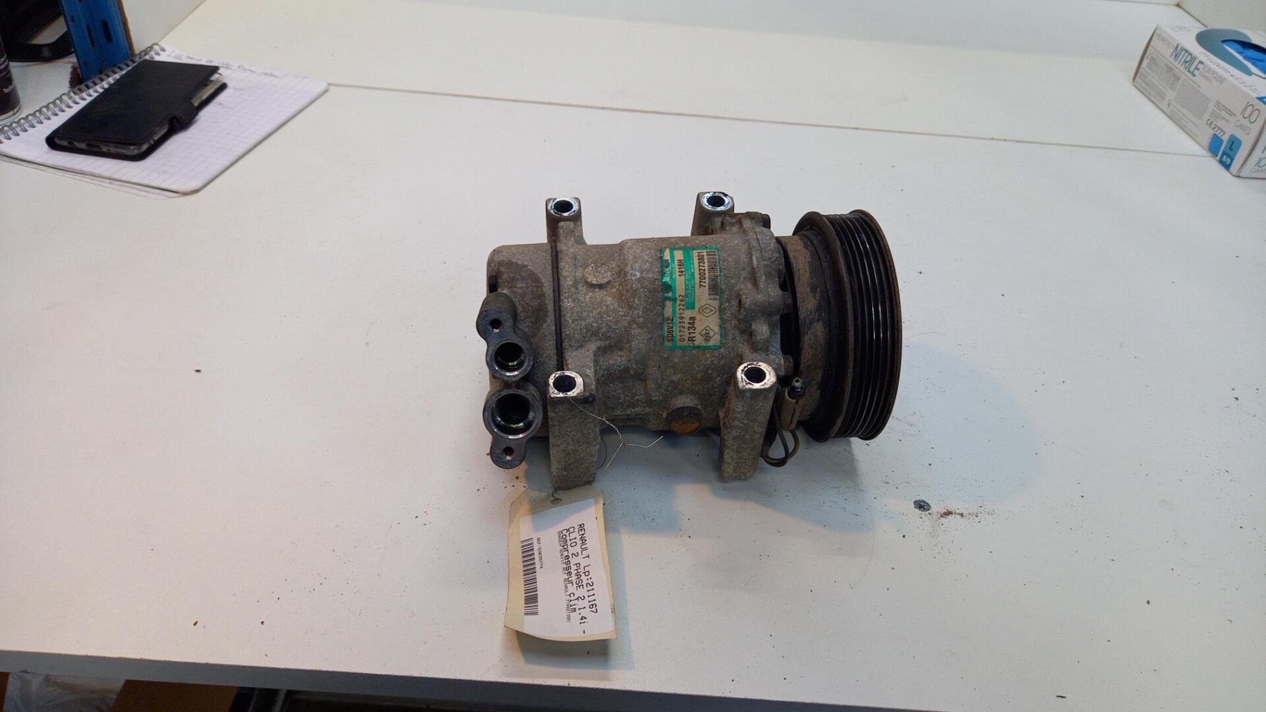 Compresseur clim RENAULT CLIO 2 PHASE 2 Essence - 1