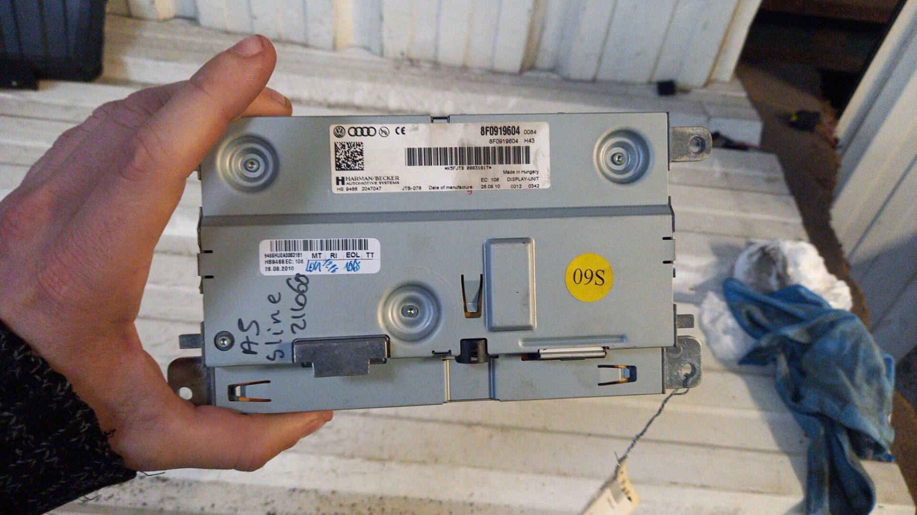Ecran GPS AUDI A5 1 SPORTBACK PHASE 1 Diesel - 1