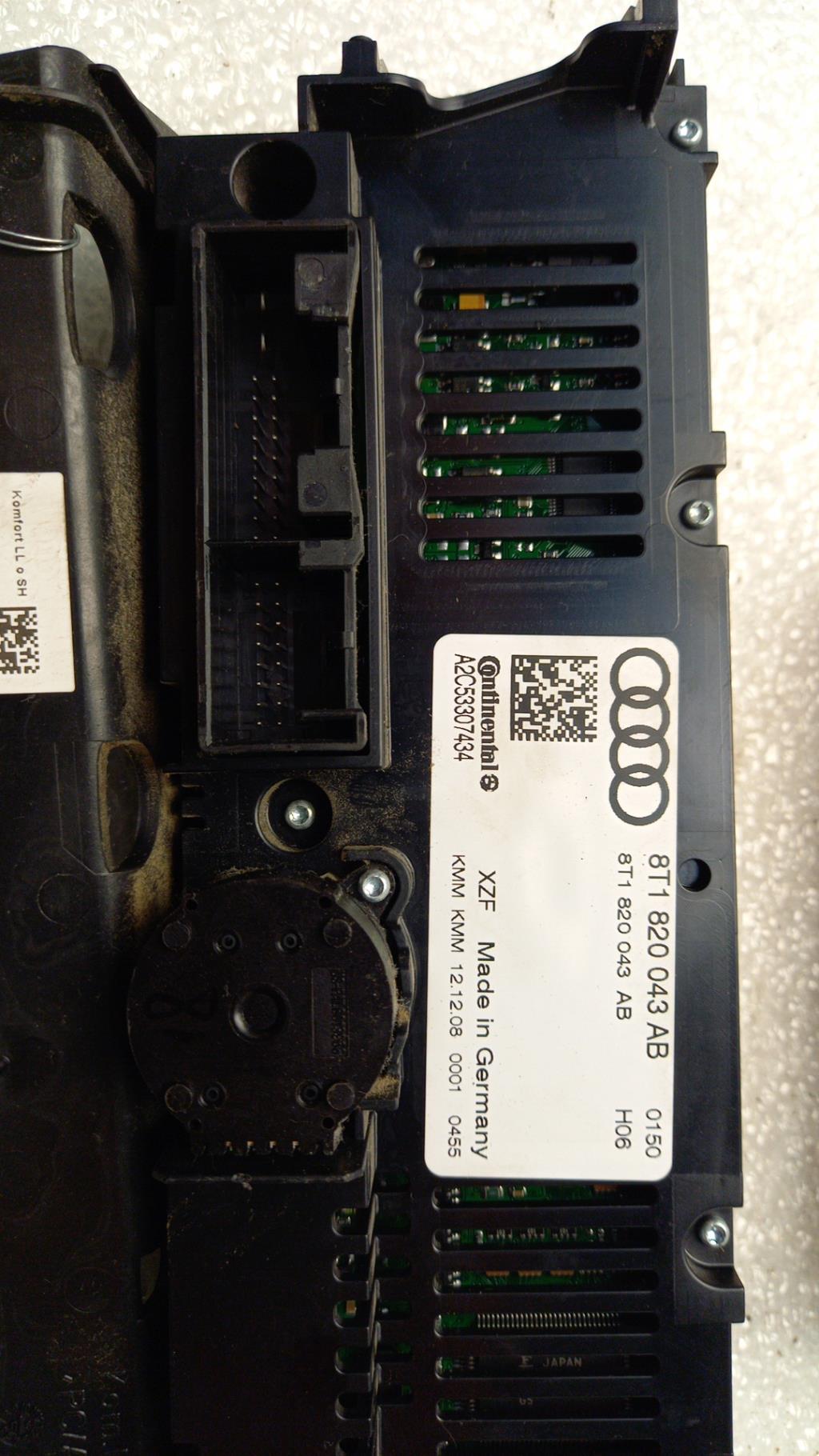 Commande chauffage AUDI A4 3 AVANT PHASE 1 BREAK Diesel - 1