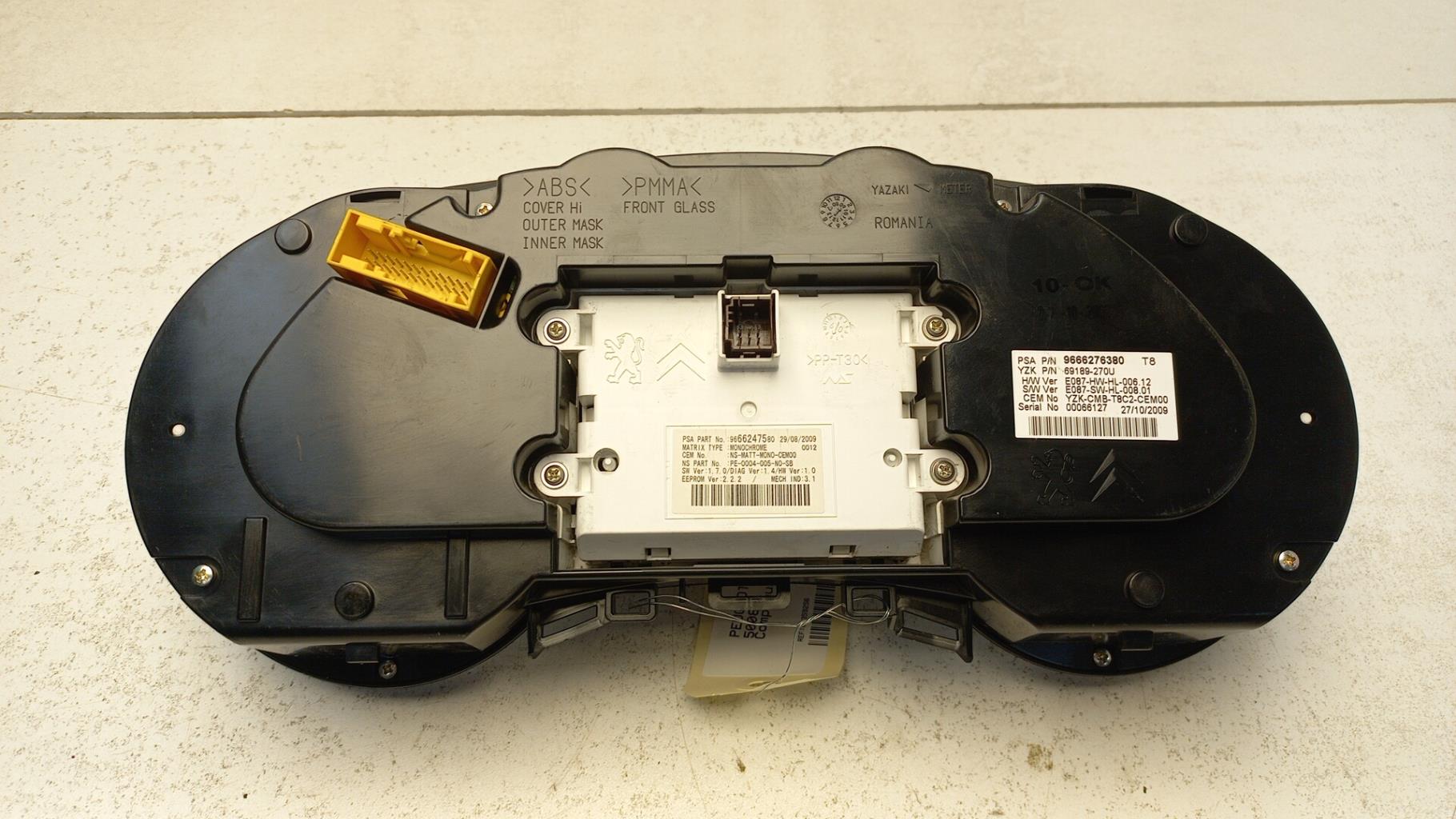 Compteur PEUGEOT 5008 1 PHASE 1 Diesel - 1
