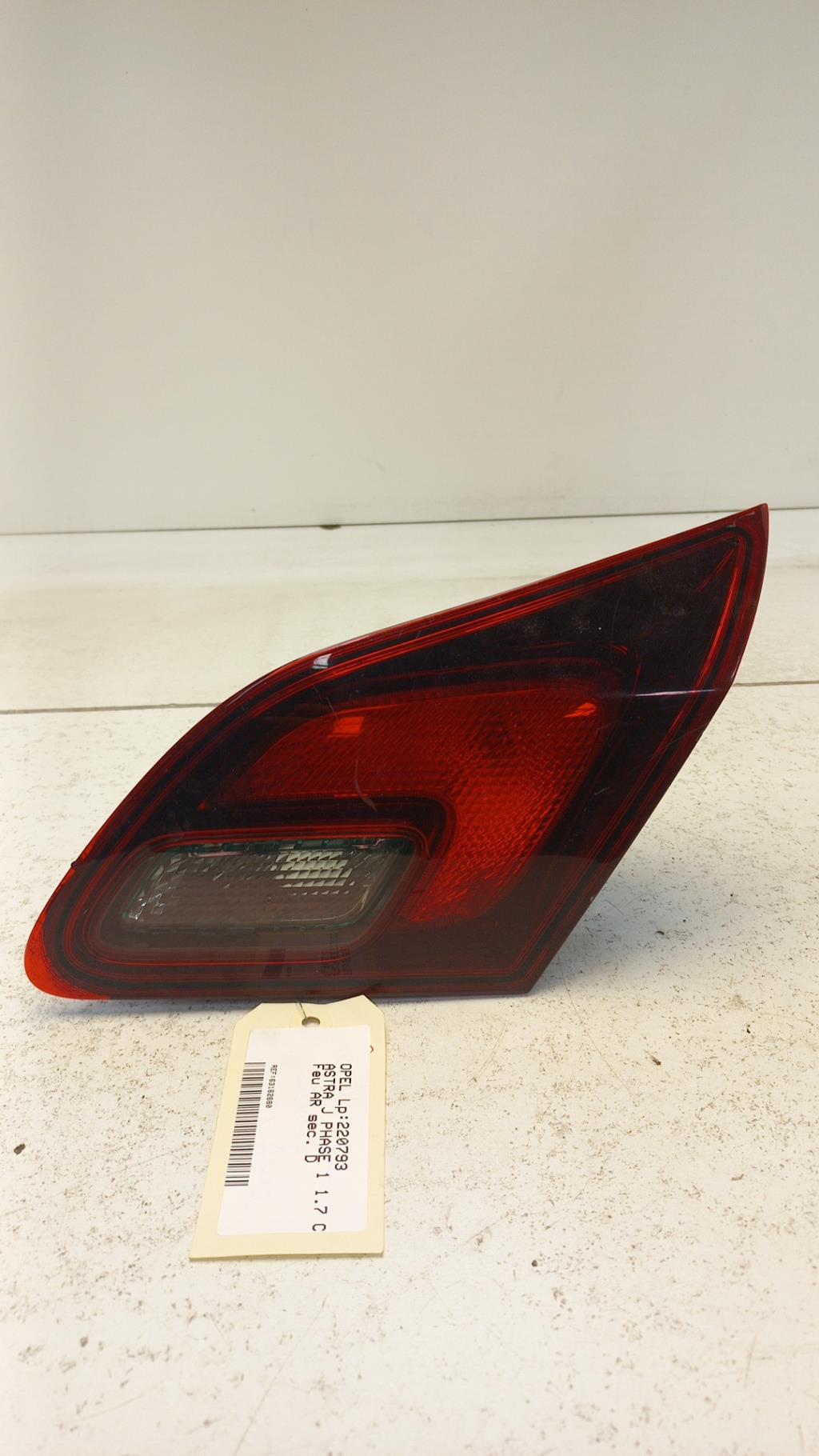 Feu arriere secondaire droit (feux) OPEL ASTRA J PHASE 1 Diesel - 1