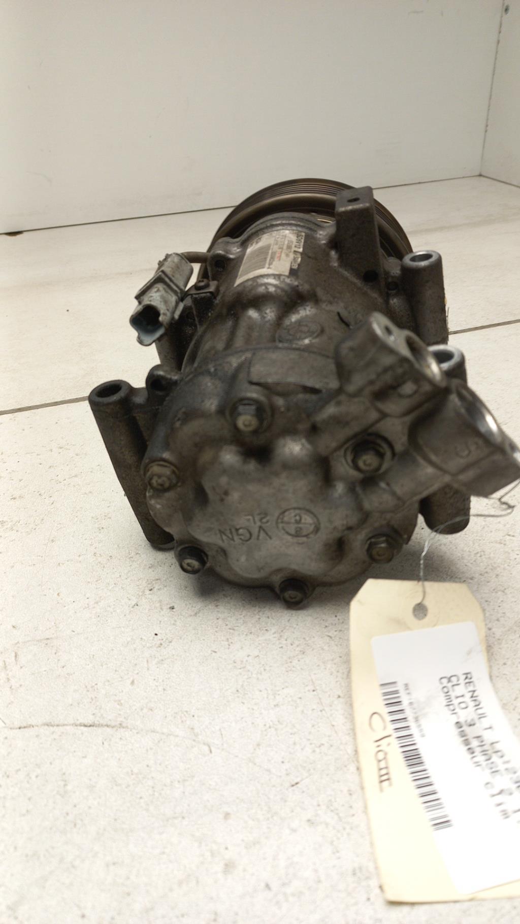 Compresseur clim RENAULT CLIO 3 PHASE 2 Diesel - 1