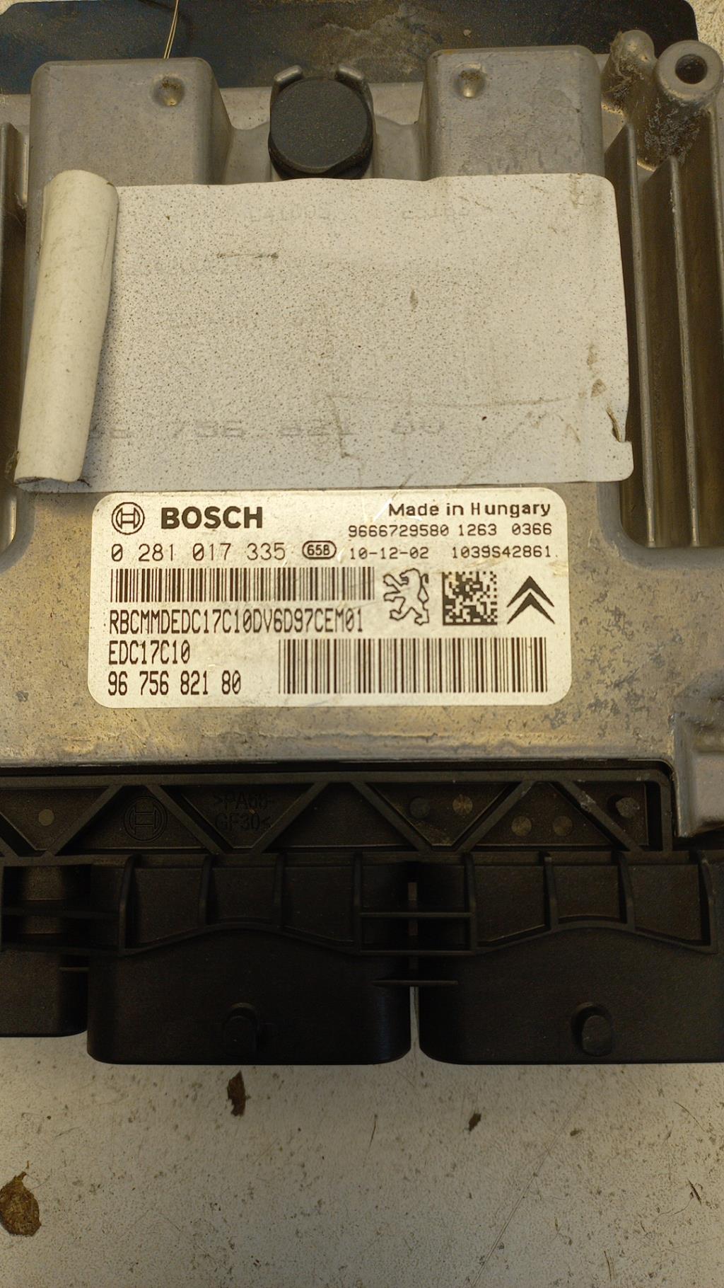Calculateur CITROEN C4 2 PHASE 1 Diesel - 1