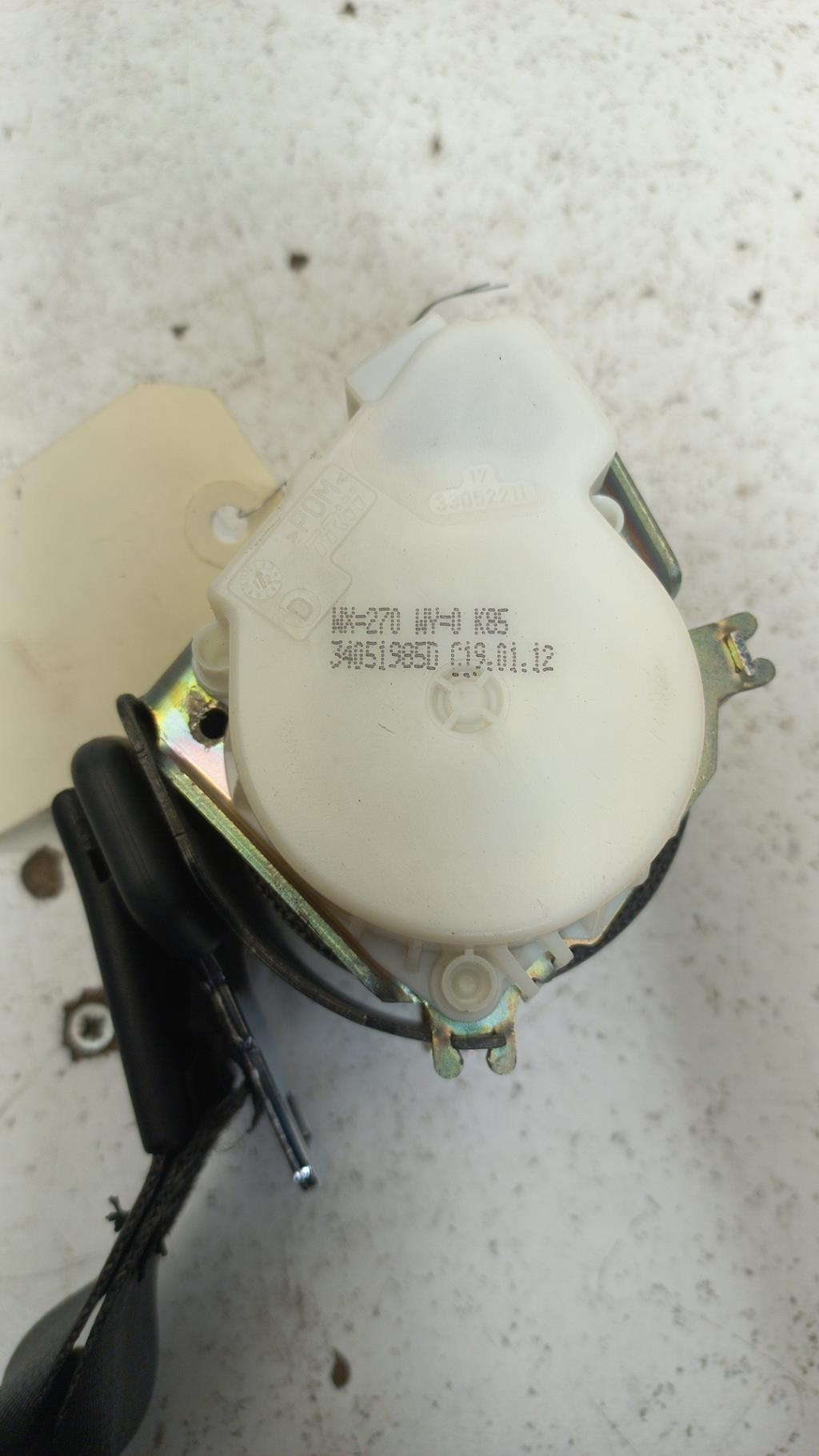 Ceinture arriere centrale RENAULT CLIO 3 PHASE 2 BREAK Diesel - 1