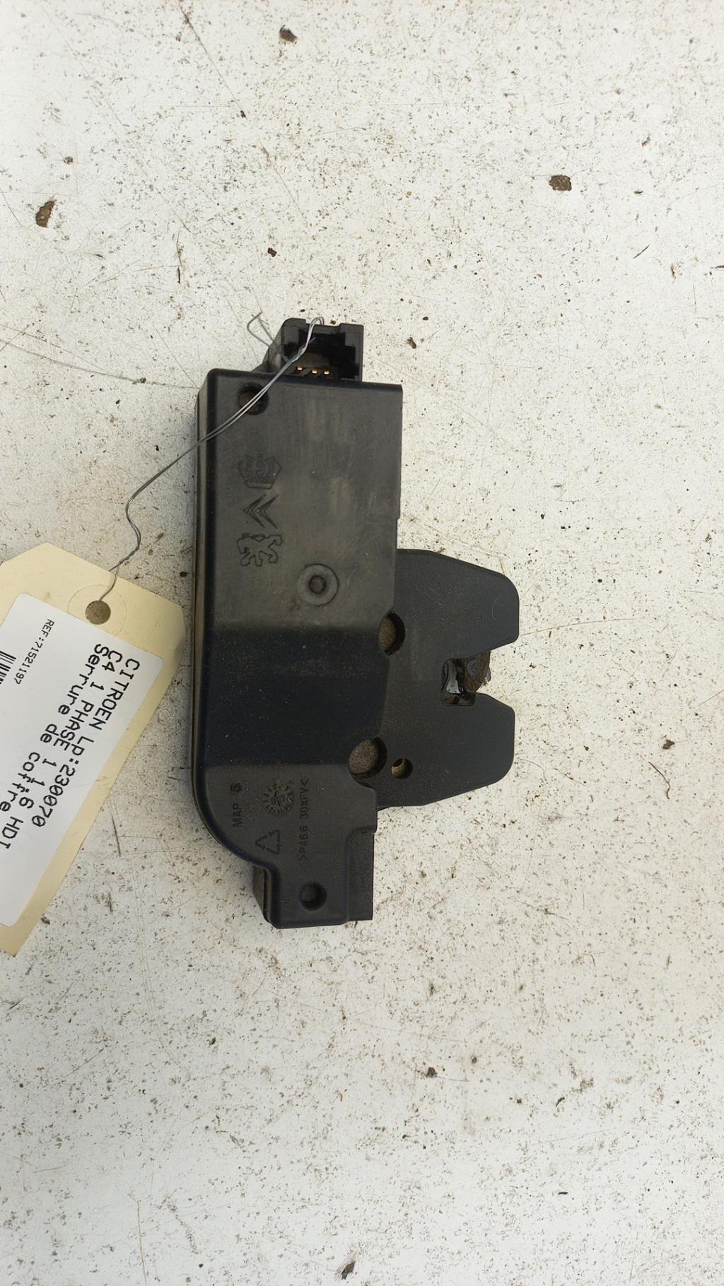 Serrure de coffre CITROEN C4 1 PHASE 1 Diesel - 1