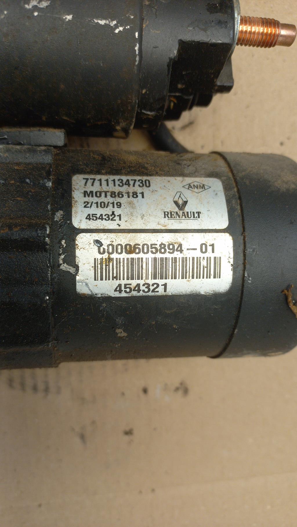 Demarreur RENAULT MODUS PHASE 1 Diesel - 1