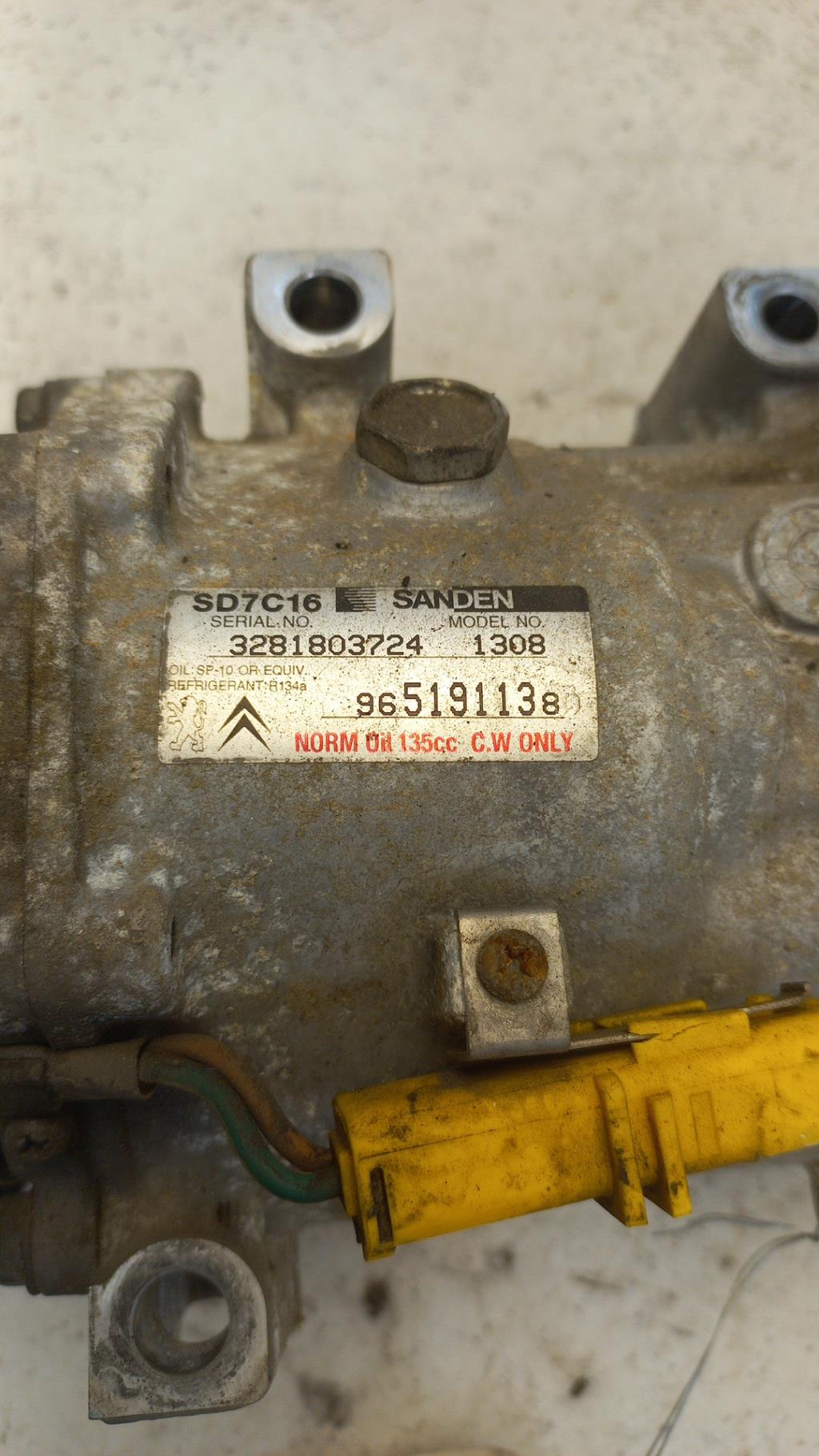 Compresseur clim PEUGEOT 307 PHASE 2 BREAK Diesel - 1