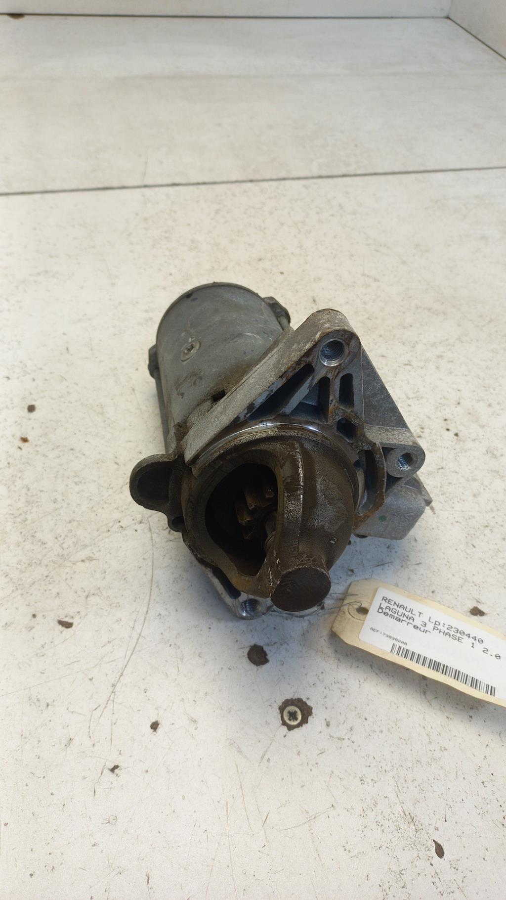 Demarreur RENAULT LAGUNA 3 PHASE 1 Diesel - 1