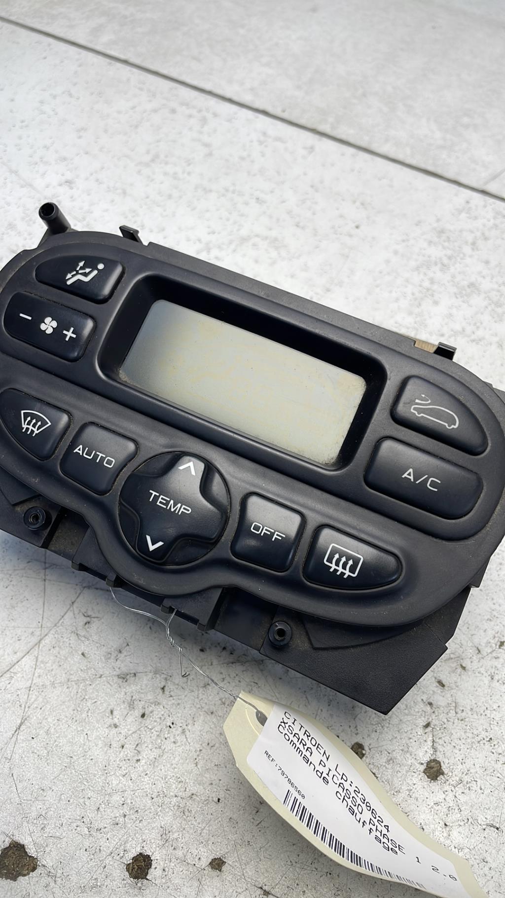 Commande chauffage CITROEN XSARA PICASSO PHASE 1 Diesel - 1