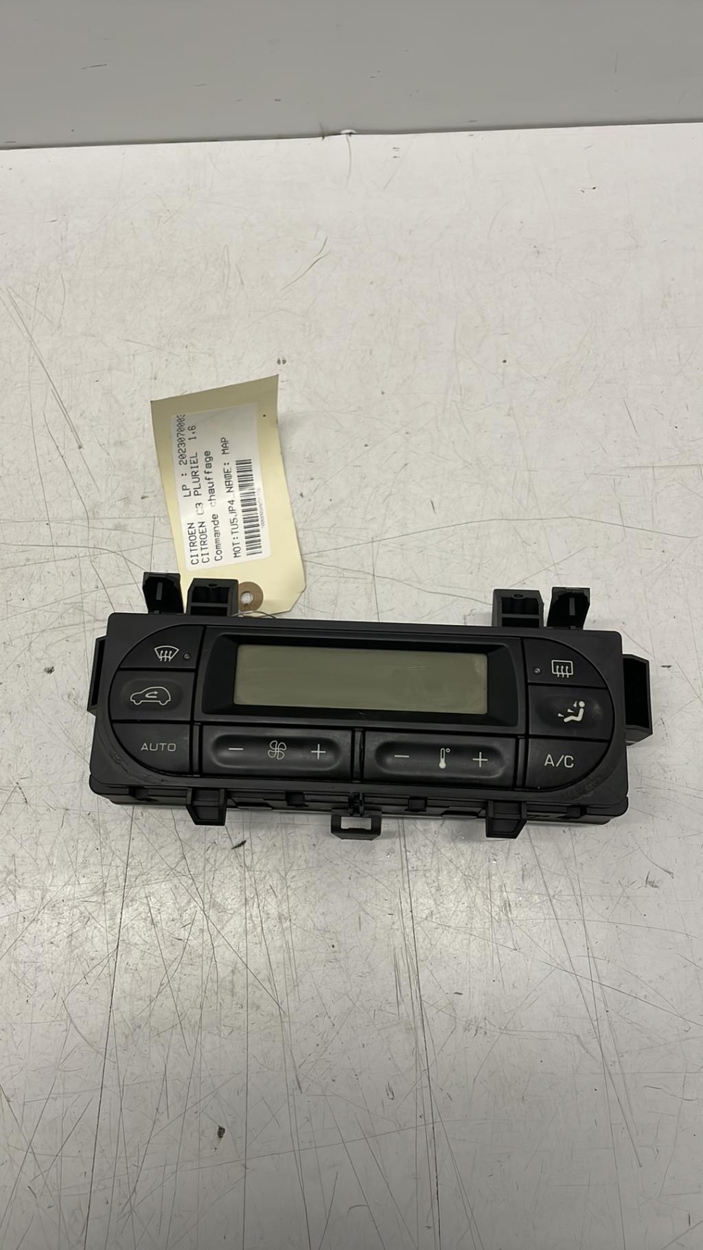 Commande chauffage CITROEN C3 PLURIEL PHASE 1 CABRIOLET Essence - 1