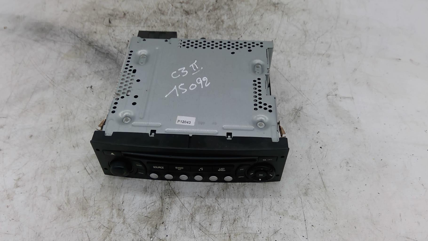 Autoradio d'origine CITROEN C3 2 PHASE 1 Diesel - 1