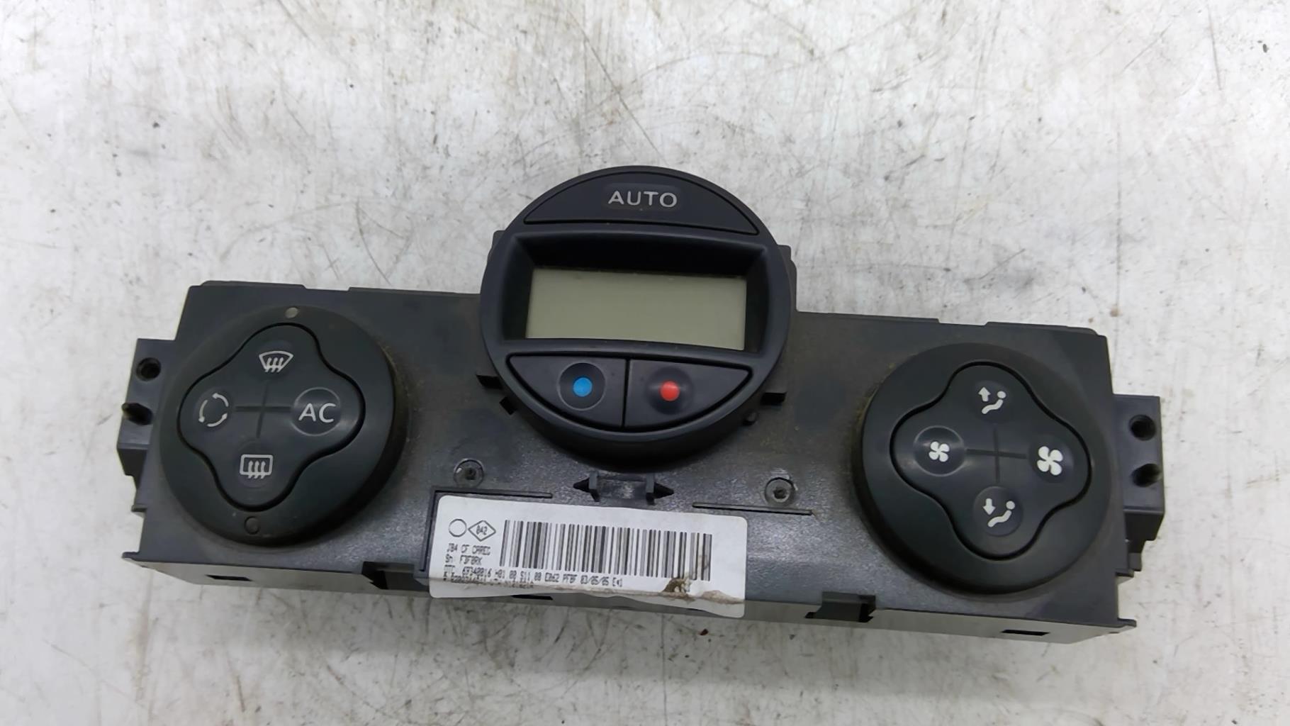 Commande chauffage RENAULT SCENIC 2 PHASE 1  - 1
