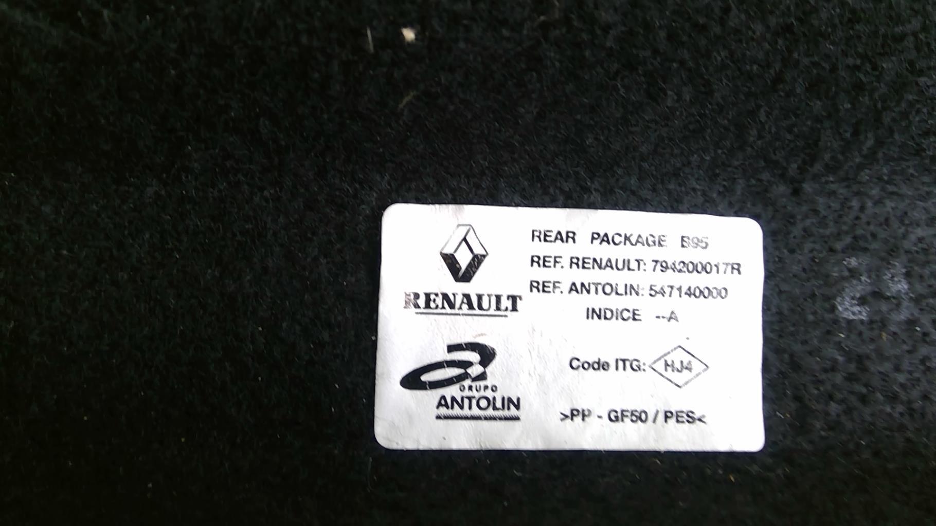 Plage arriere RENAULT MEGANE 3 PHASE 1 Diesel - 1