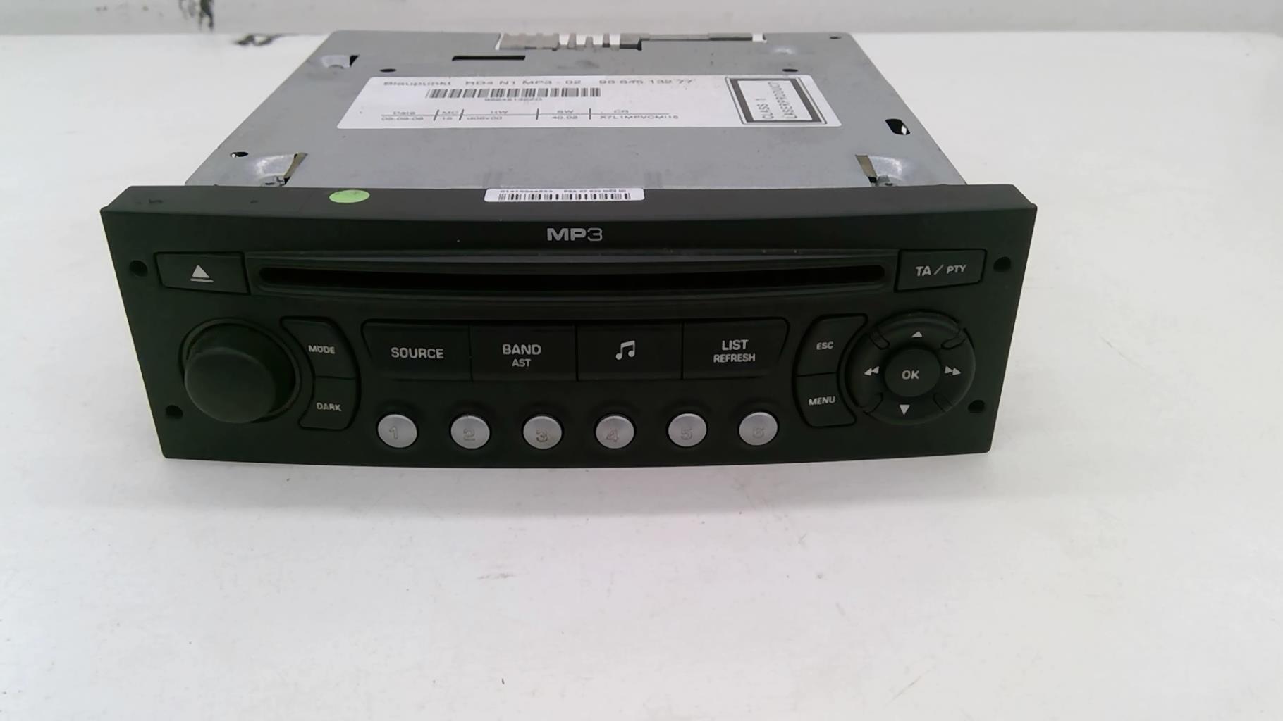 Autoradio d'origine CITROEN C5 2 Diesel - 1