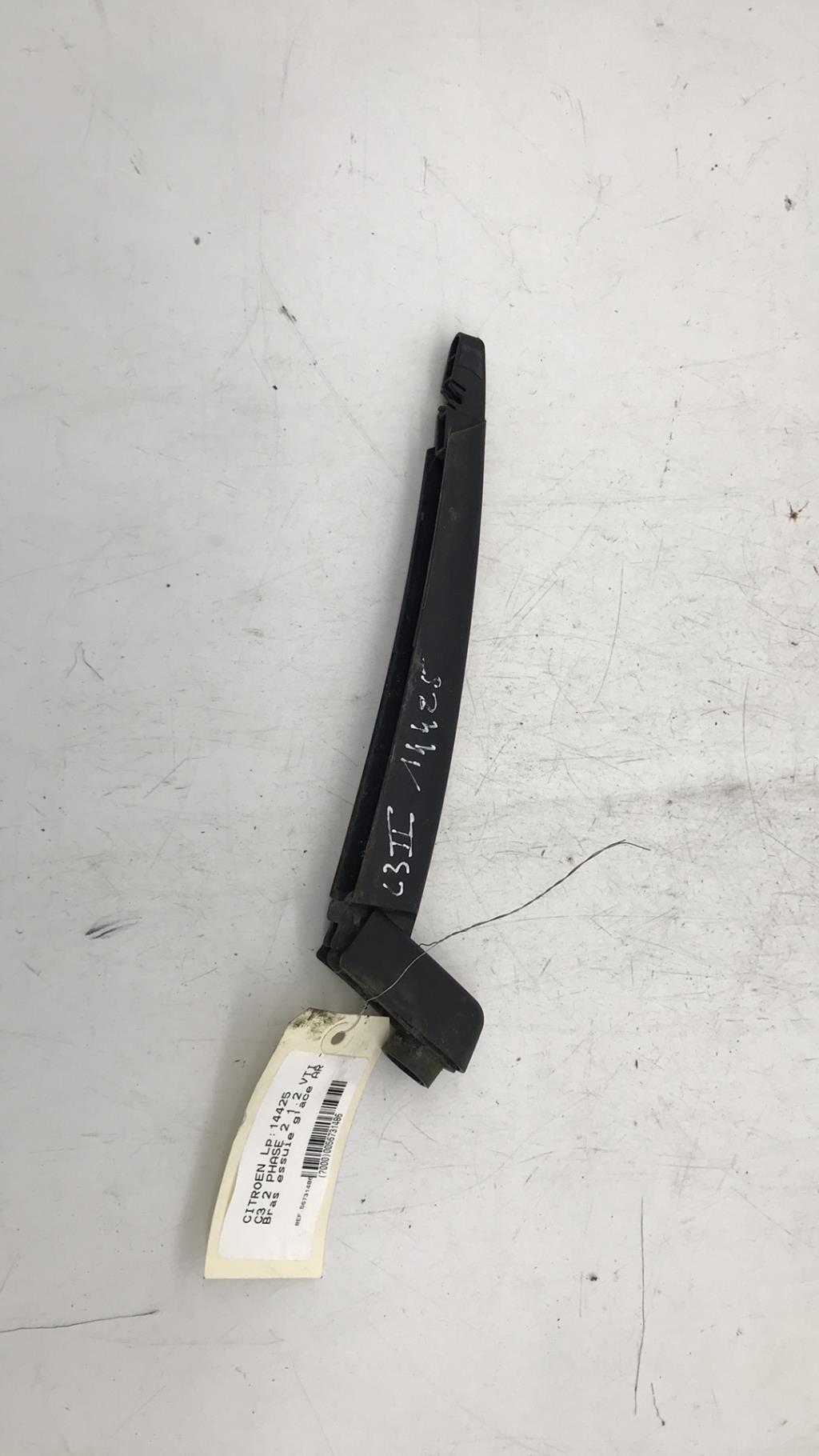 Bras essuie glace arriere CITROEN C3 2 PHASE 2 Essence - 1