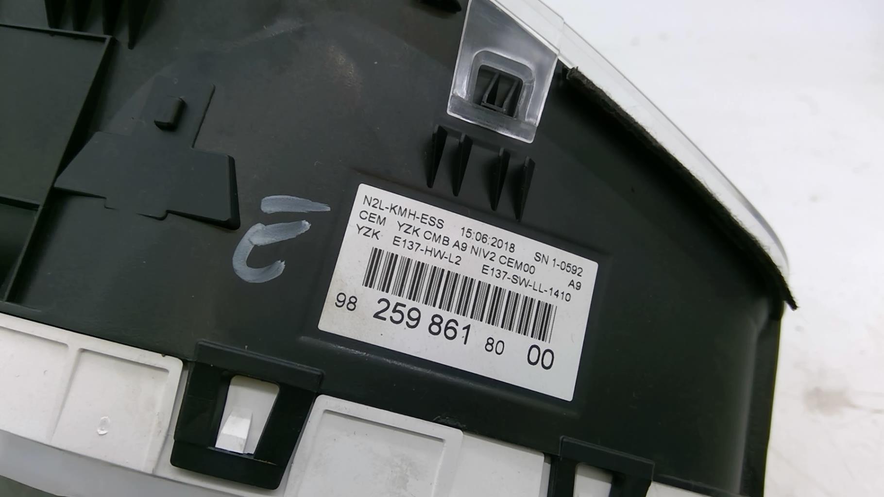 Compteur PEUGEOT 208 1 PHASE 2  - 1