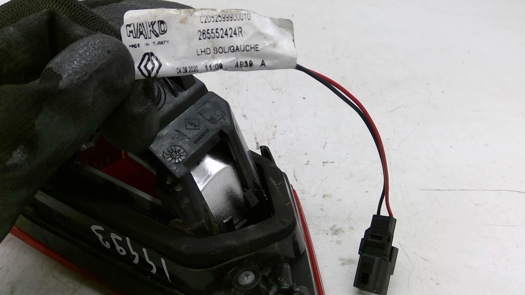 Feu arriere secondaire gauche (feux) RENAULT CLIO 4 PHASE 2 Essence - 1