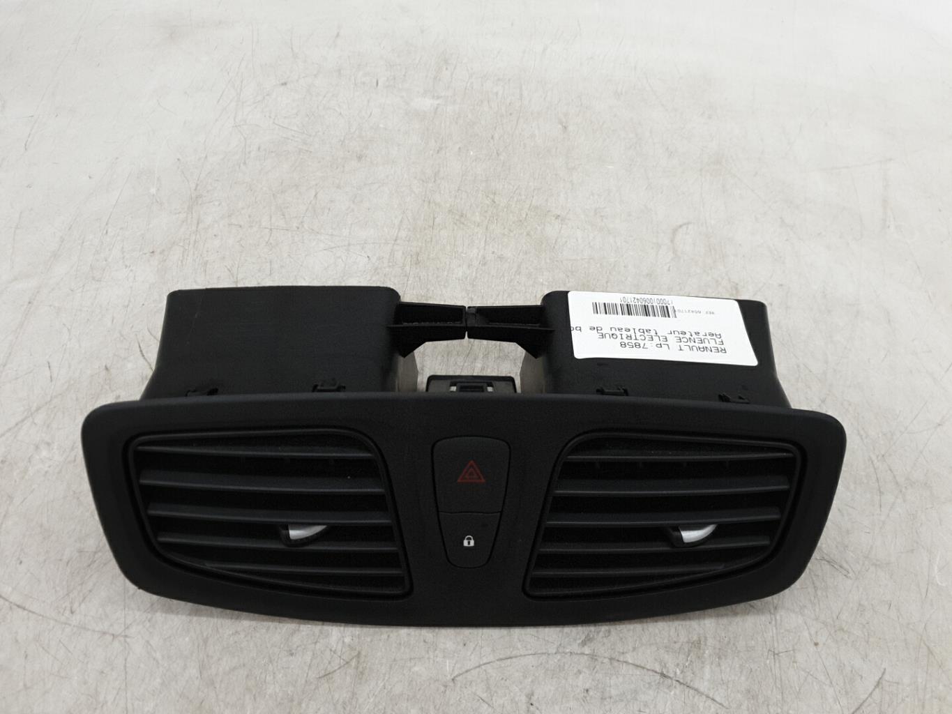 Aerateur tableau de bord RENAULT FLUENCE PHASE 1 Electricité - 1