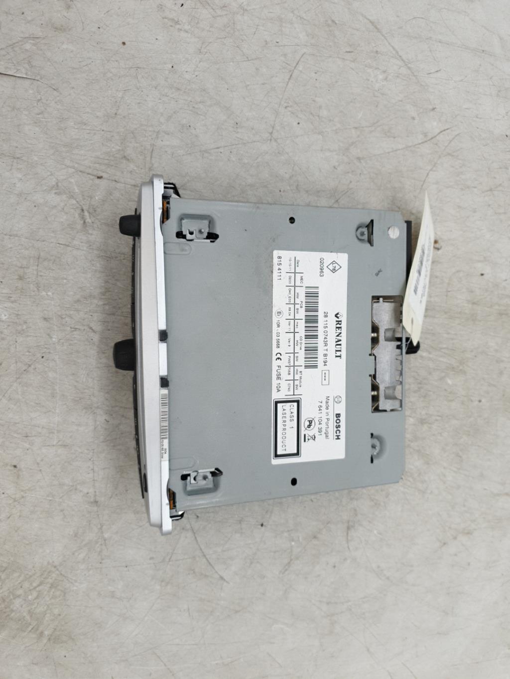 Autoradio d'origine RENAULT FLUENCE PHASE 1 Electricité - 1