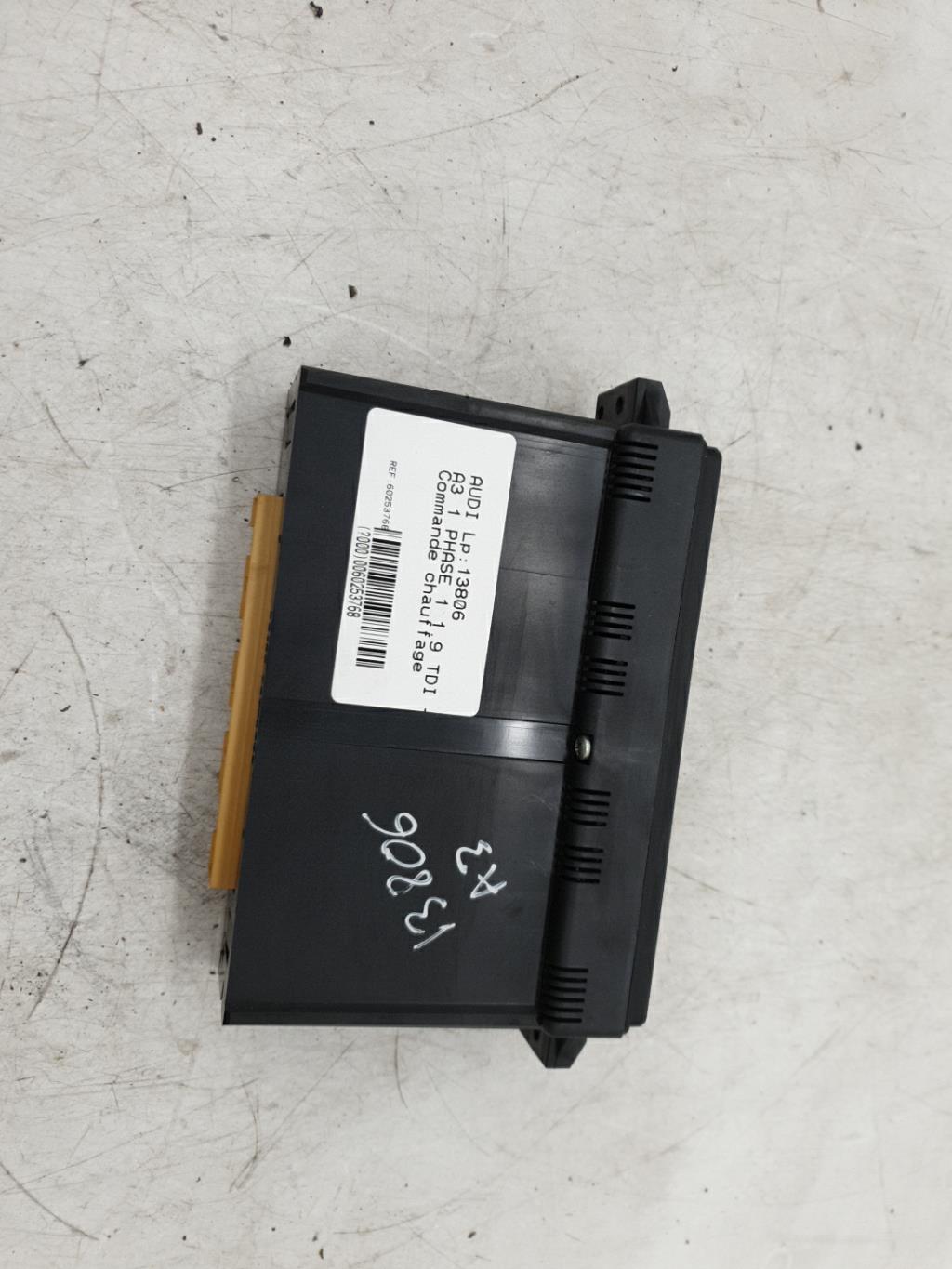 Commande chauffage AUDI A3 1 PHASE 1 Diesel - 1