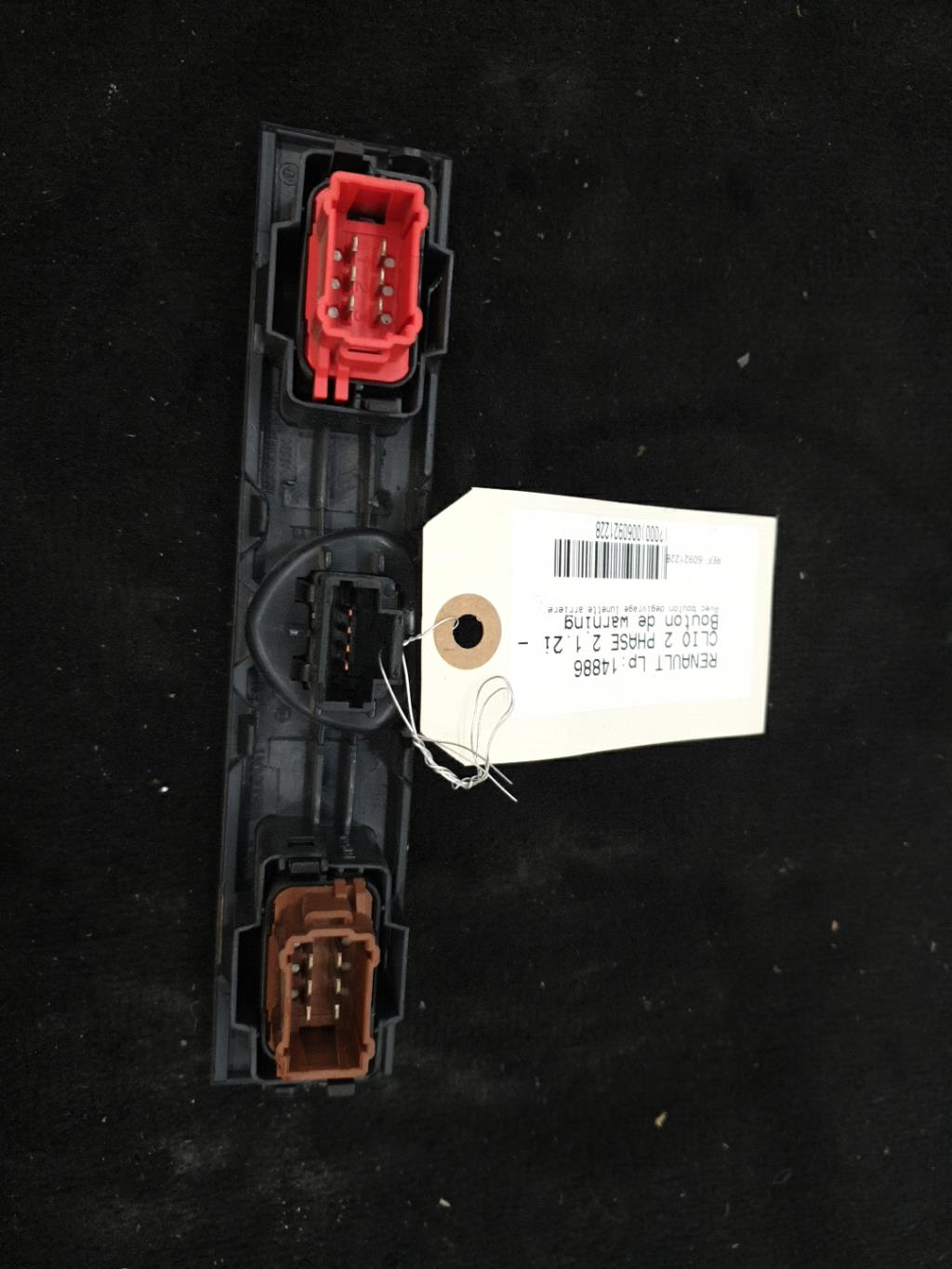 Bouton de warning RENAULT CLIO 2 PHASE 2 Essence - 1