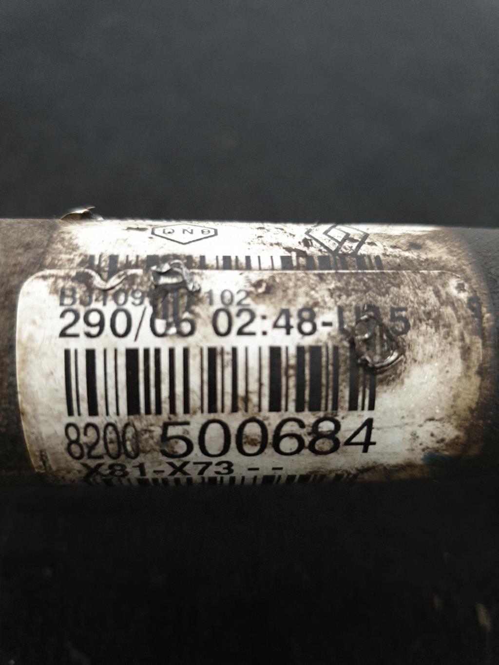 Cardan gauche (transmission) RENAULT ESPACE 4 PHASE 2 Diesel - 1