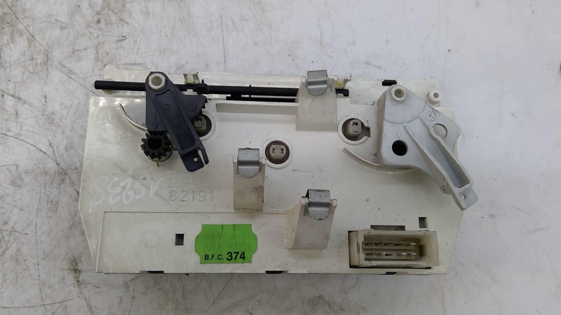 Commande chauffage PEUGEOT 206 PHASE 1 Diesel - 1