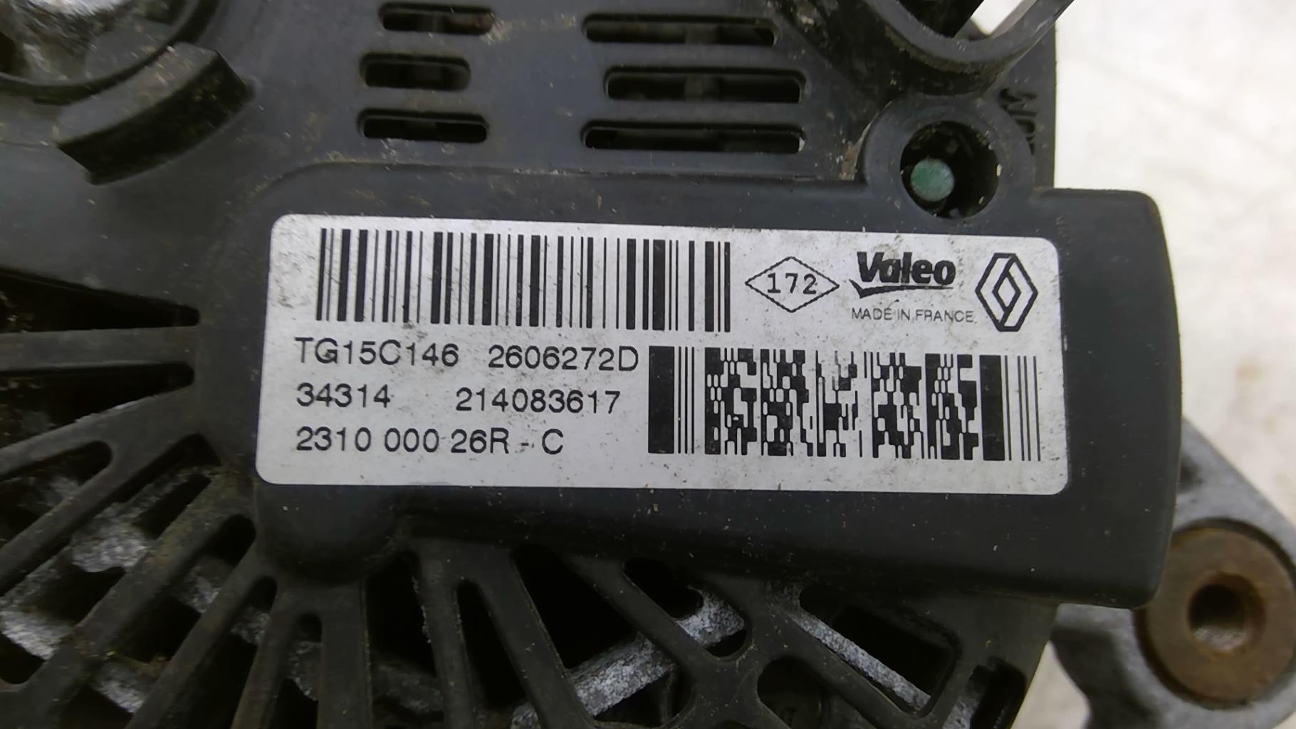 Alternateur RENAULT KANGOO 2 PHASE 2  - 1