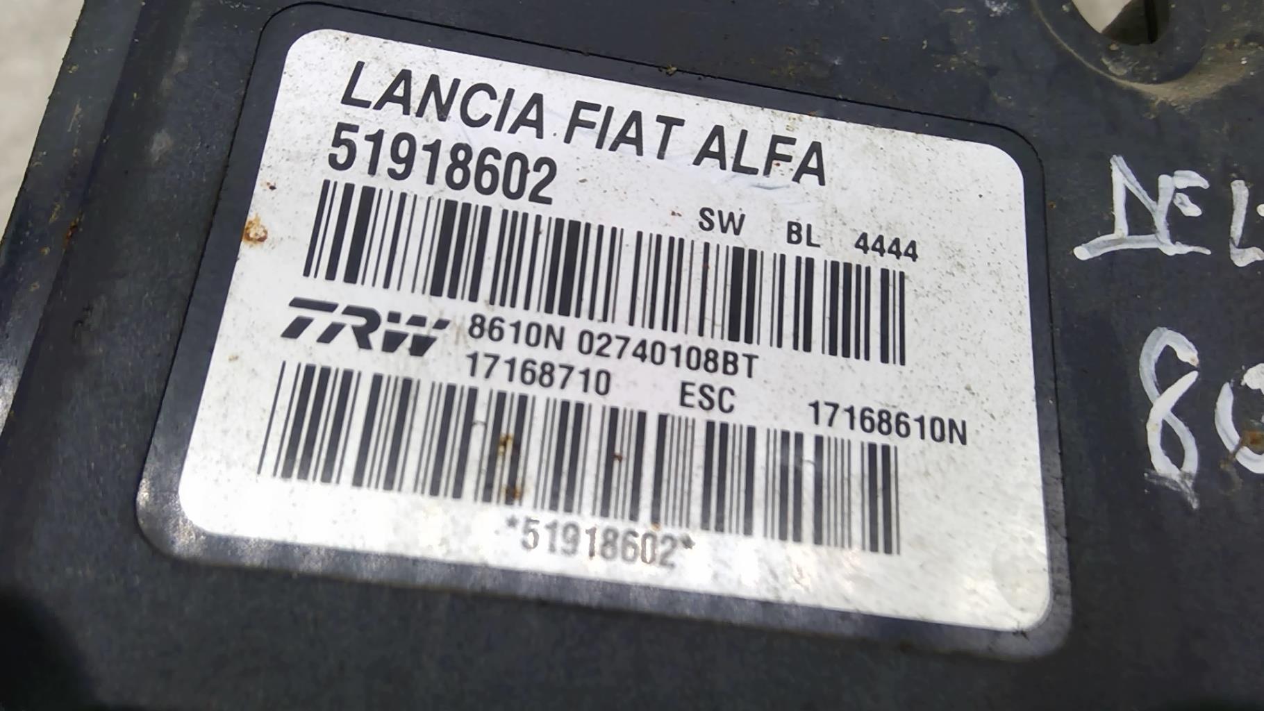 Bloc ABS (freins anti-blocage) LANCIA DELTA 3 Diesel - 1