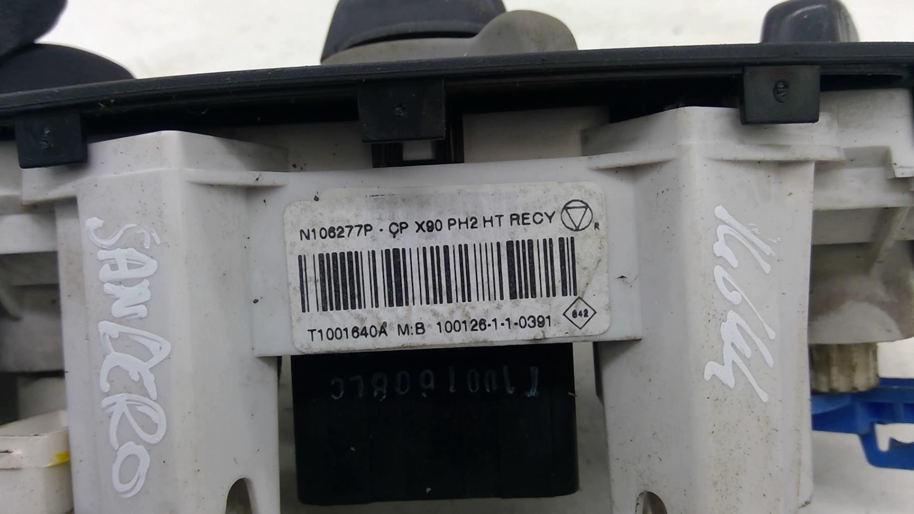 Commande chauffage DACIA SANDERO 1 Diesel - 1