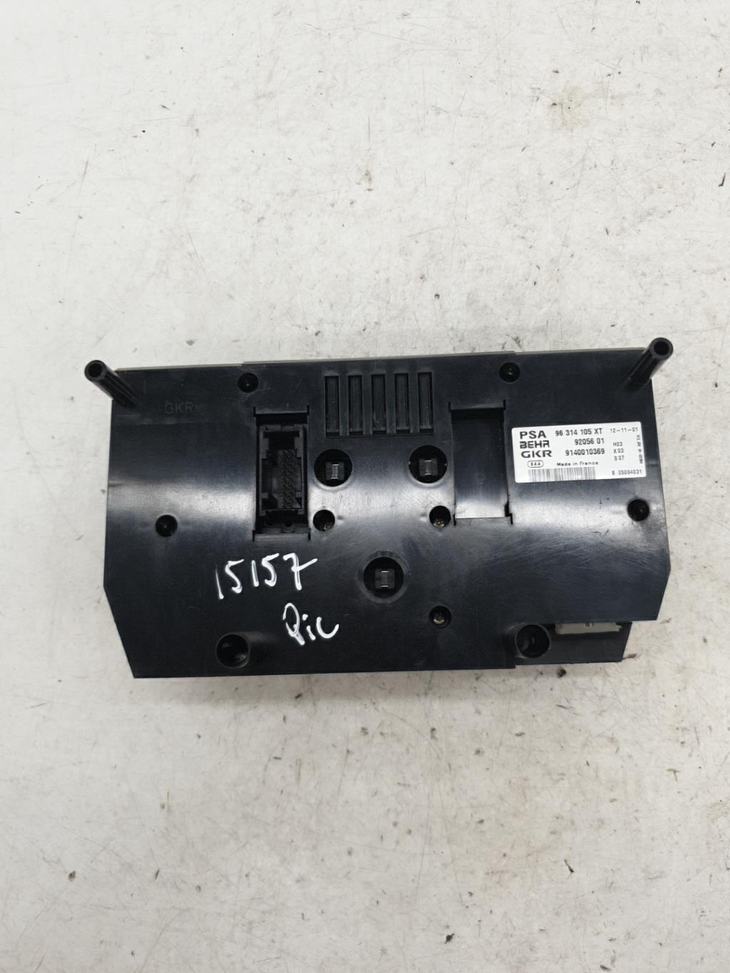 Commande chauffage CITROEN XSARA PICASSO PHASE 1 Diesel - 1
