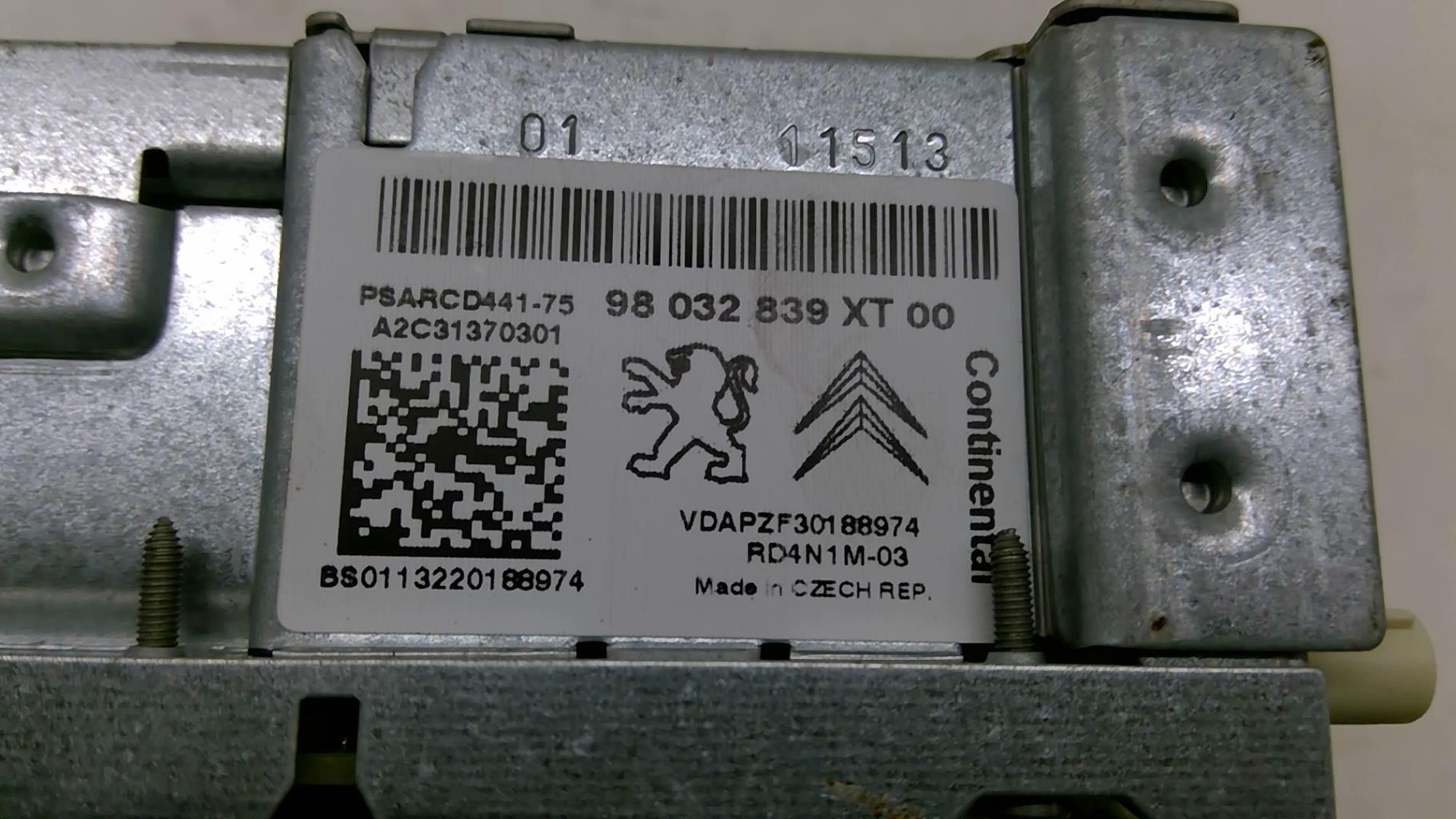 Autoradio d'origine CITROEN C3 2 PHASE 2 Diesel - 1