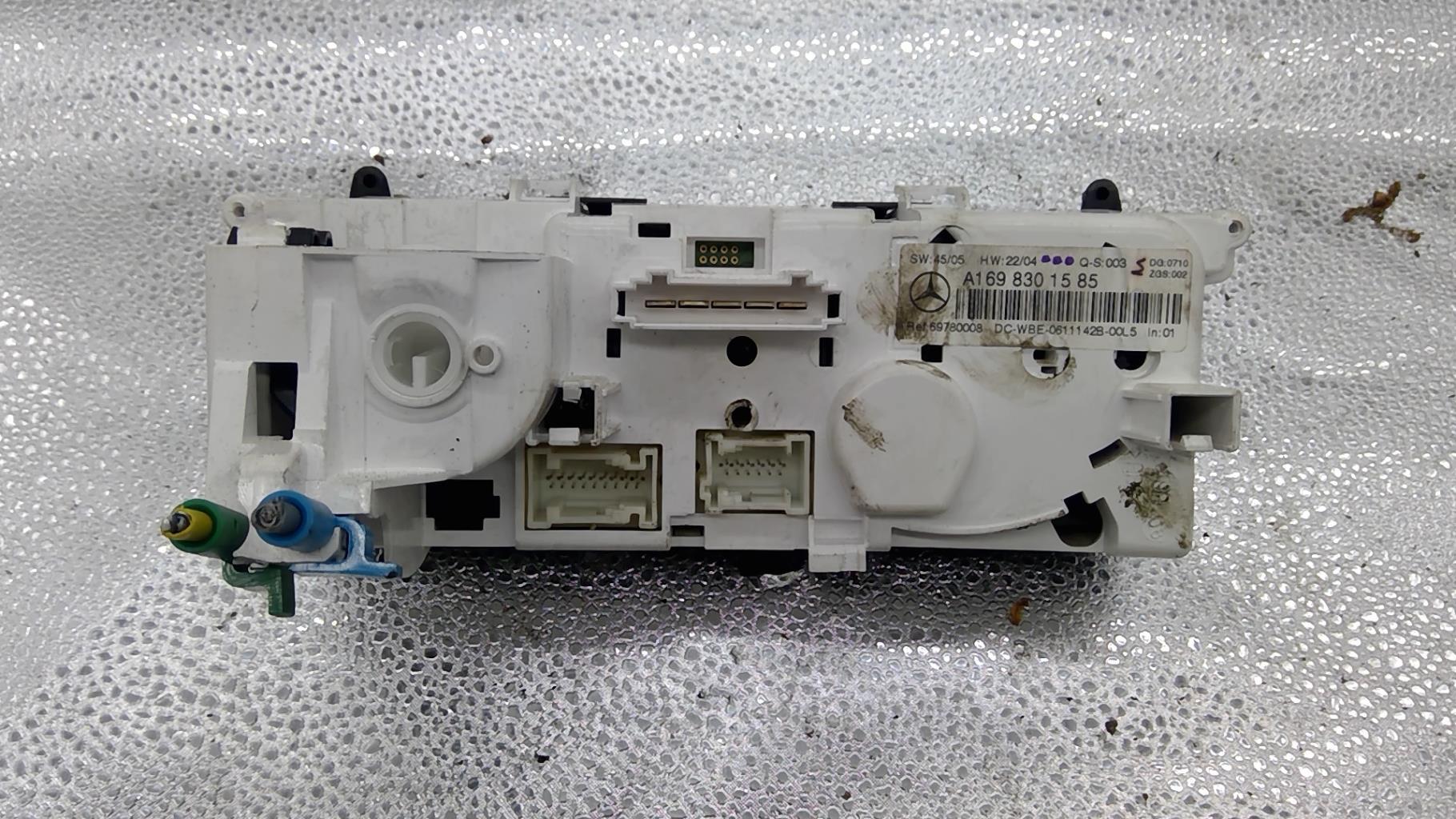 Commande chauffage MERCEDES CLASSE A 169 PHASE 1 Diesel - 1