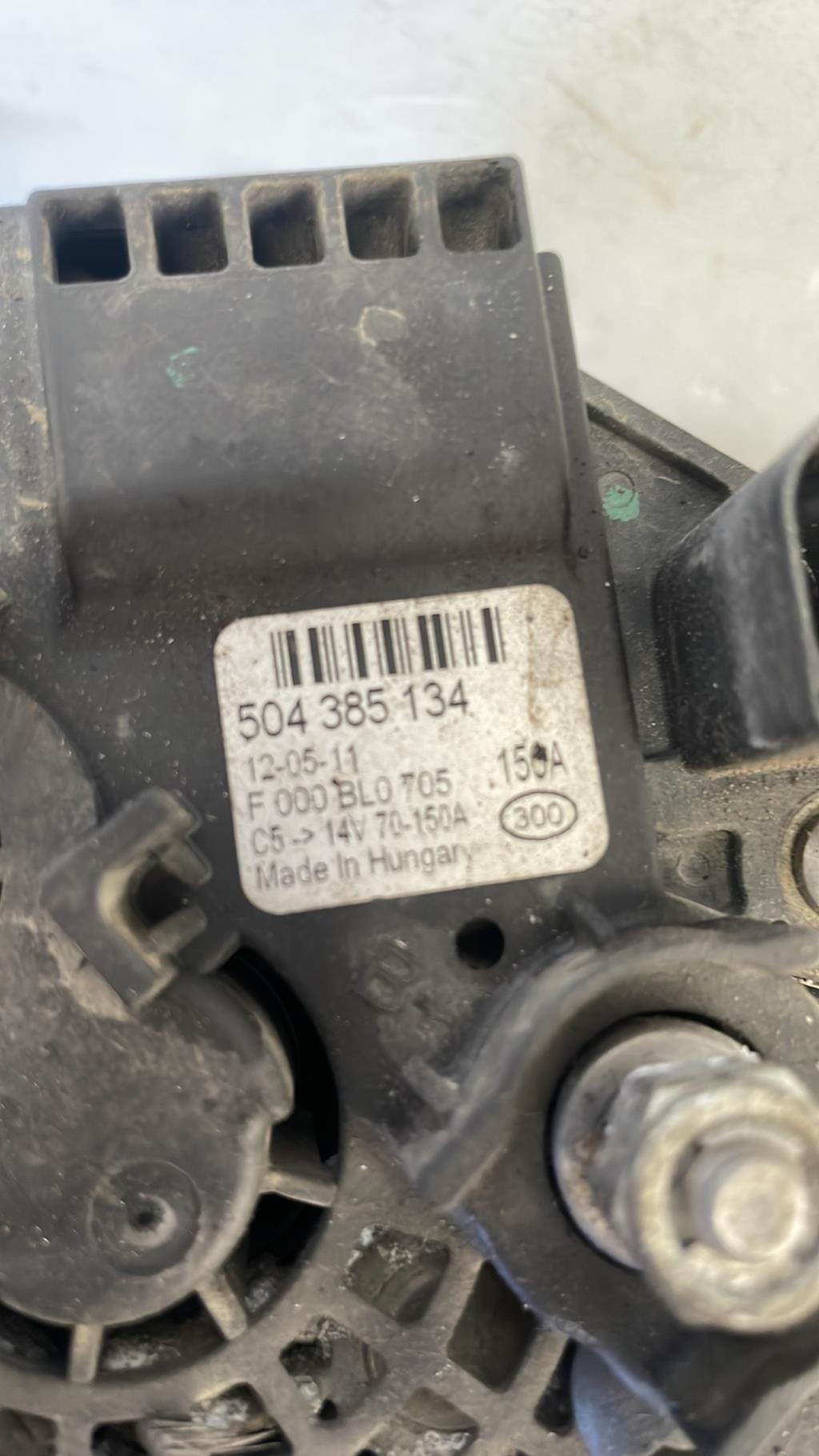 Alternateur FIAT DUCATO 3 PHASE 1 Diesel - 1