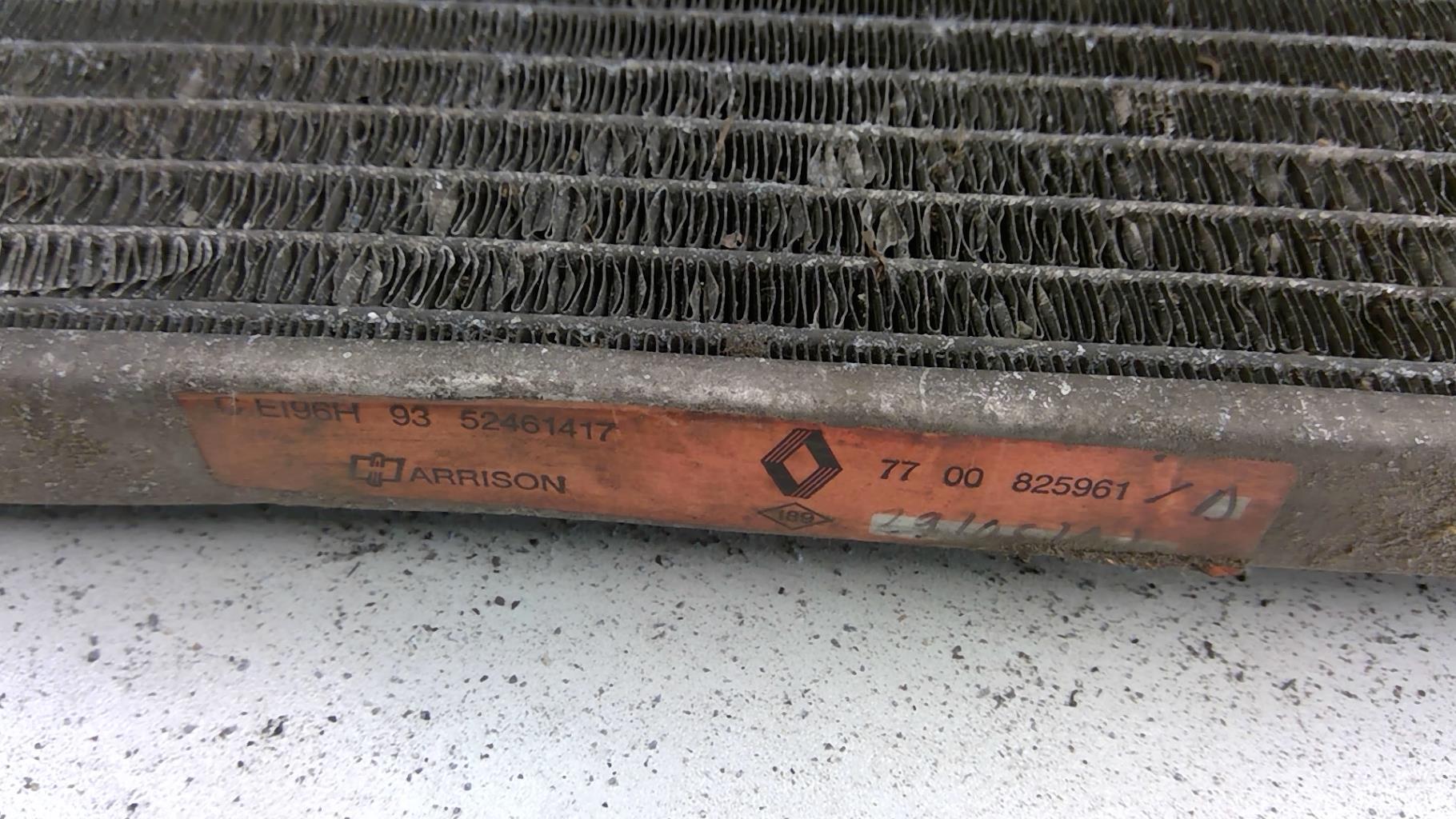 Condenseur de clim RENAULT TWINGO 1 PHASE 1  - 1