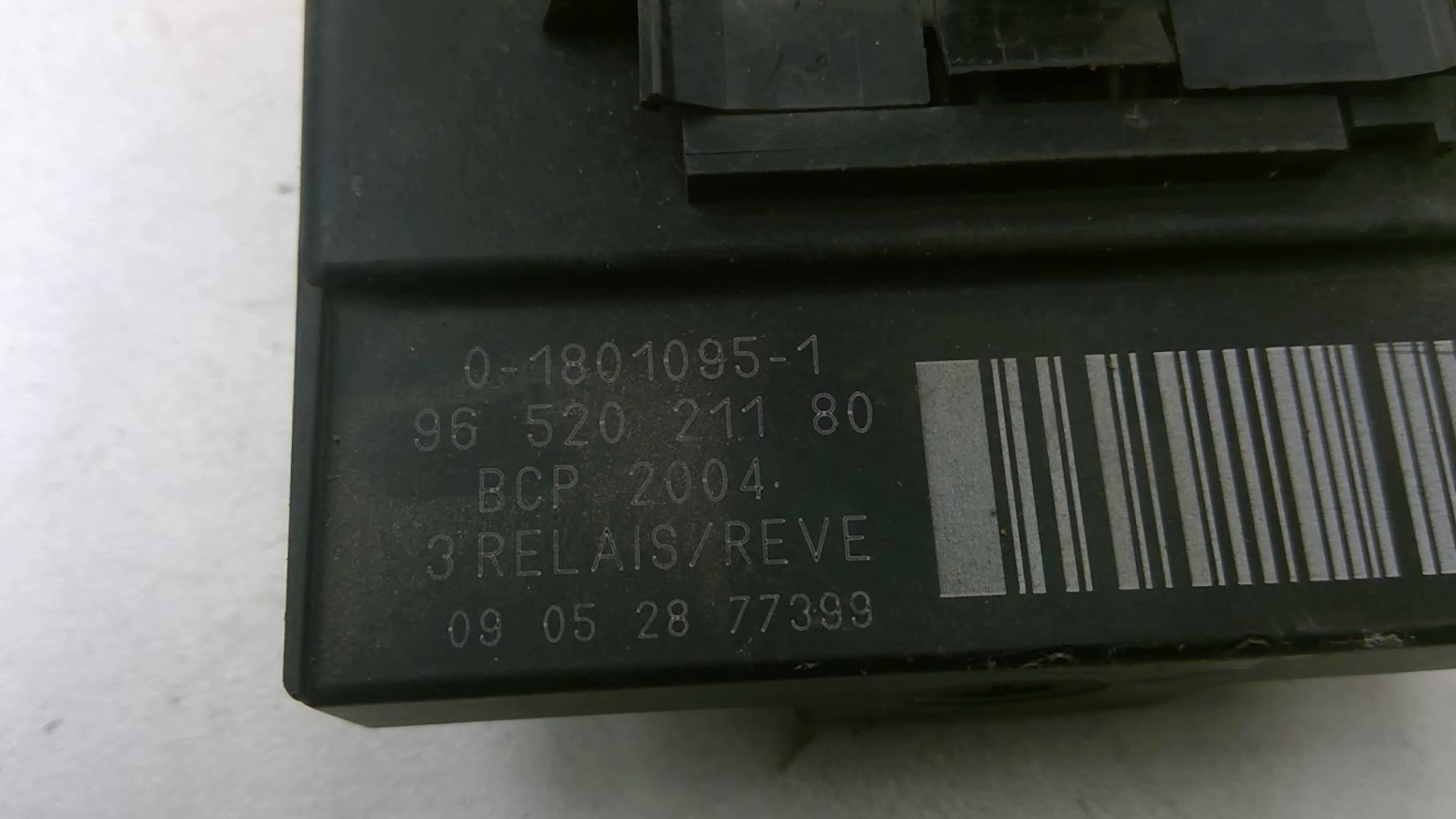 Relais de prechauffage CITROEN C5 2 Diesel - 1