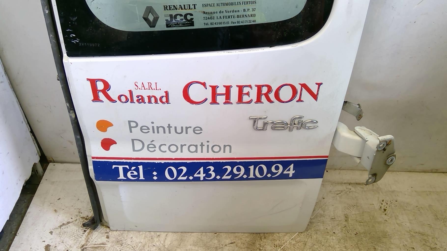 Porte arriere droit RENAULT TRAFIC 2 PHASE 1  - 1