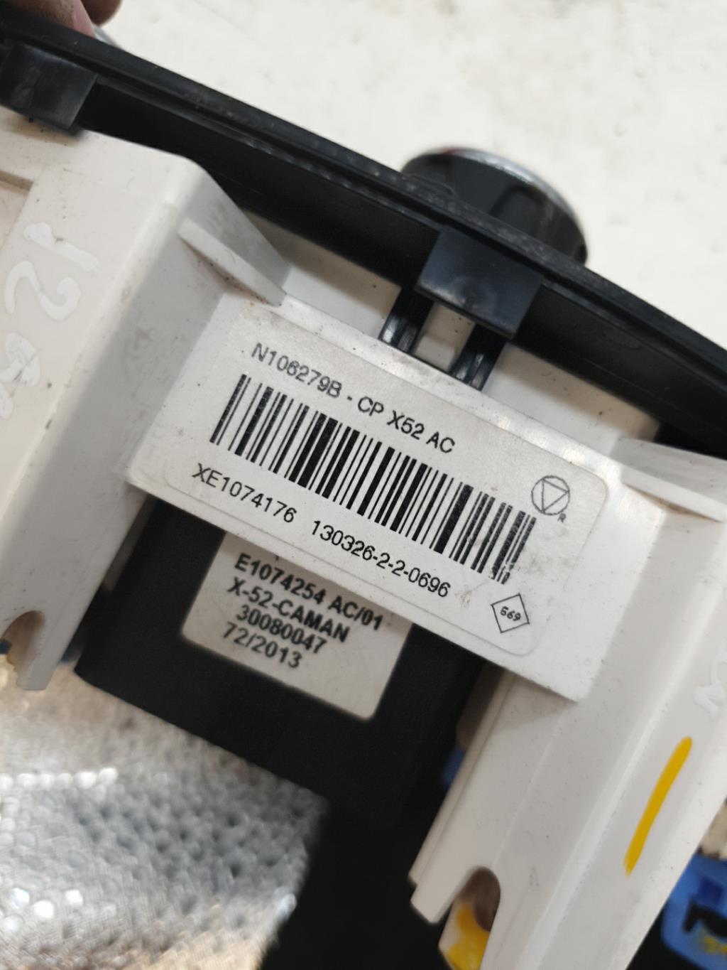 Commande chauffage DACIA LOGAN MCV 2 PHASE 1 BREAK  - 1