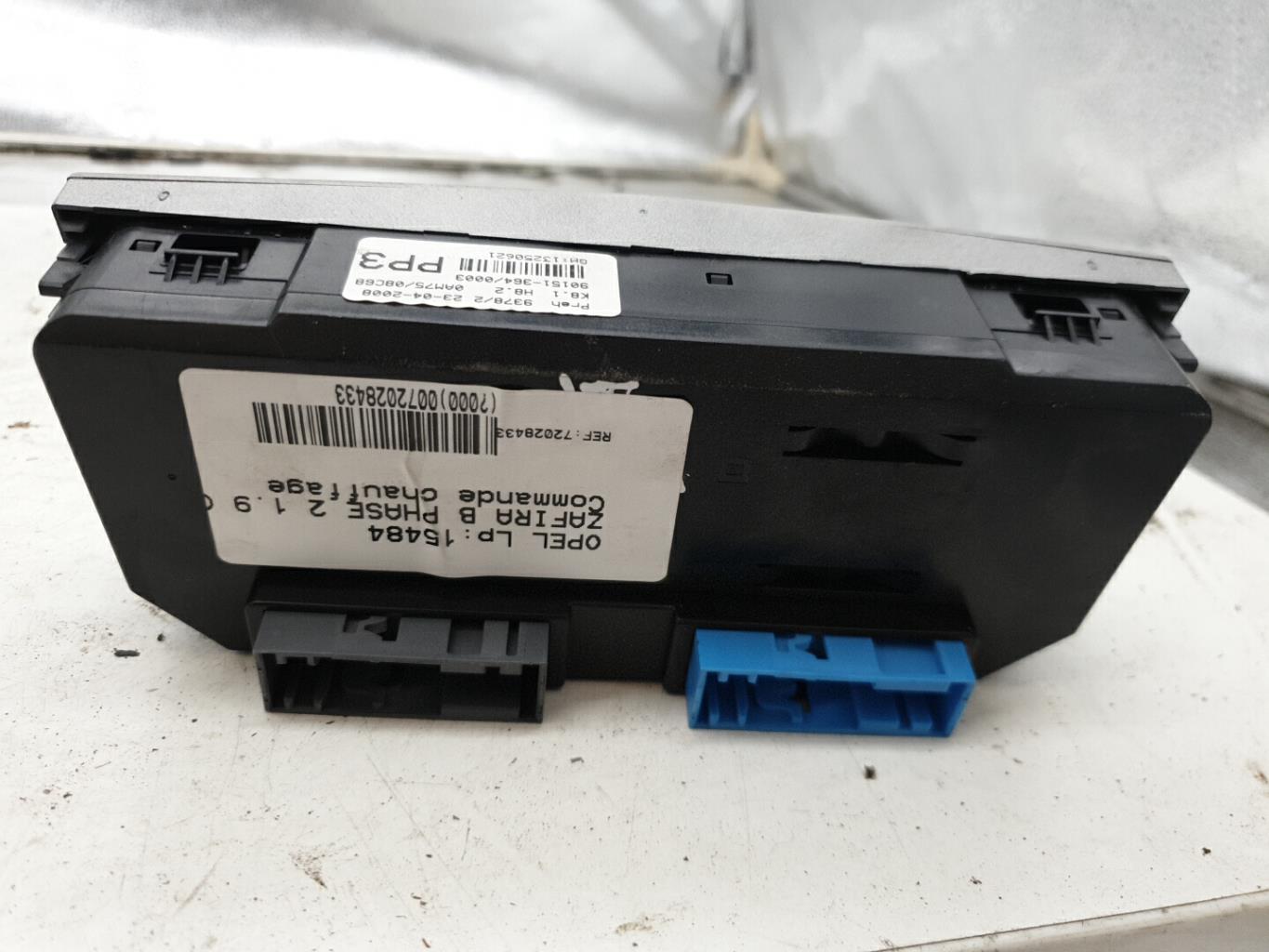 Commande chauffage OPEL ZAFIRA B PHASE 2 Diesel - 1