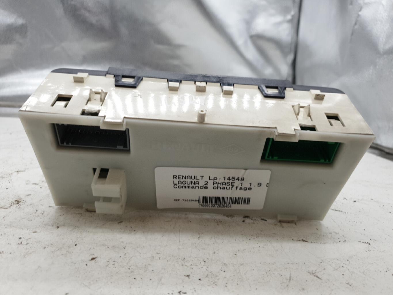 Commande chauffage RENAULT LAGUNA 2 PHASE 1 Diesel - 1