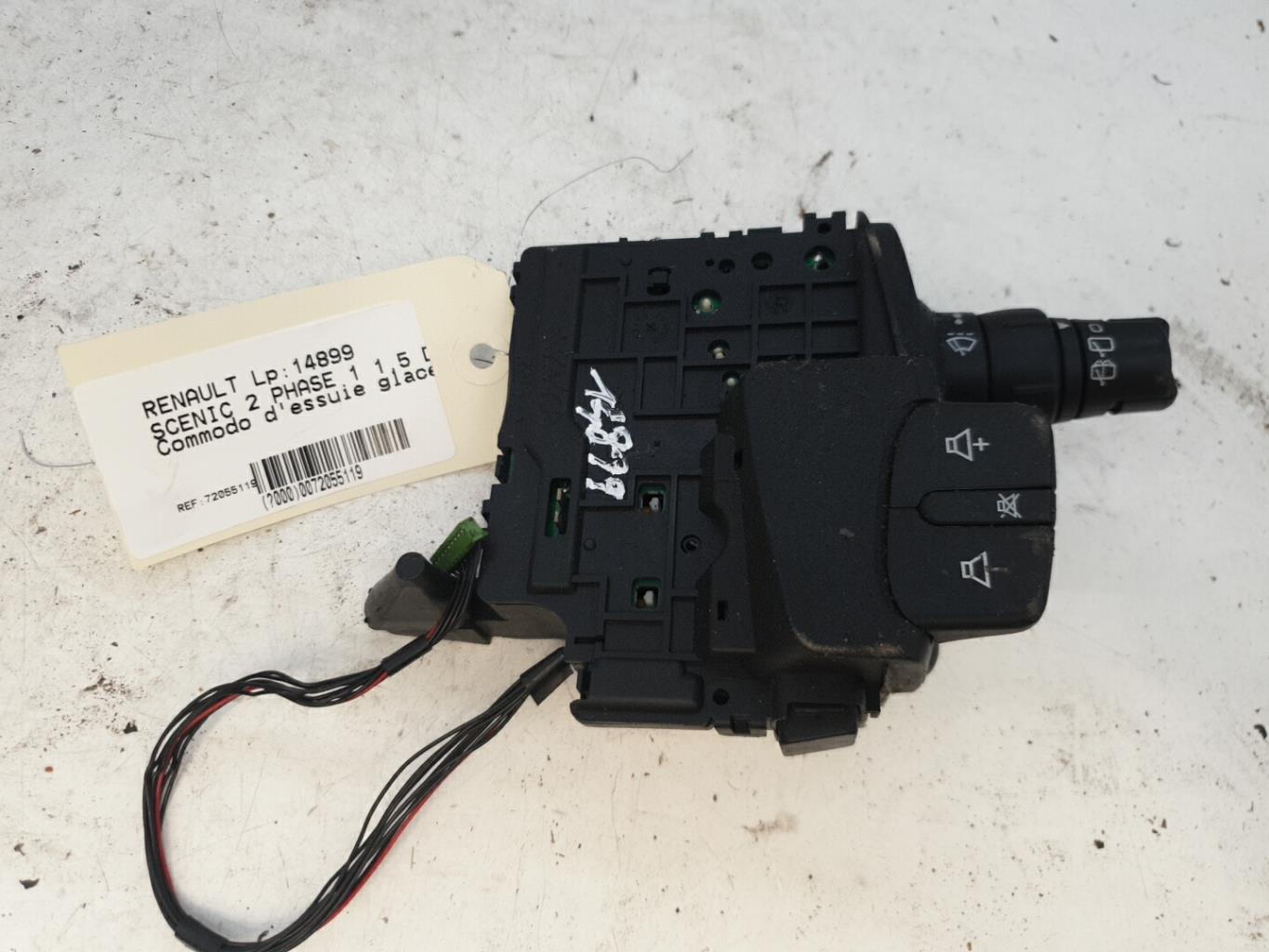 Commodo d'essuie glaces RENAULT SCENIC 2 PHASE 1 Diesel - 1