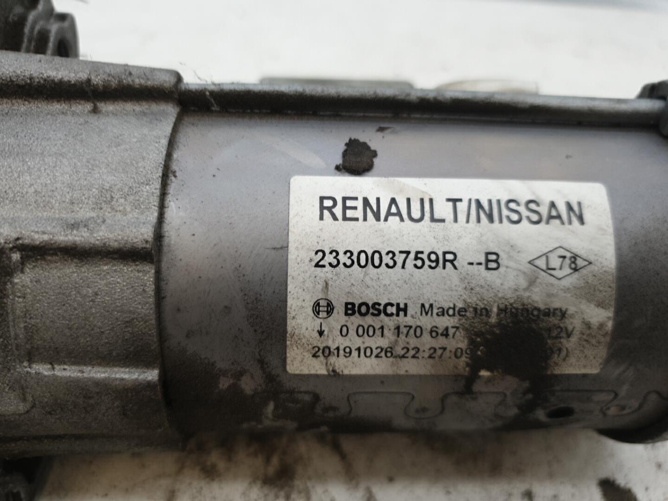 Demarreur RENAULT KANGOO 2 PHASE 2 Diesel - 1