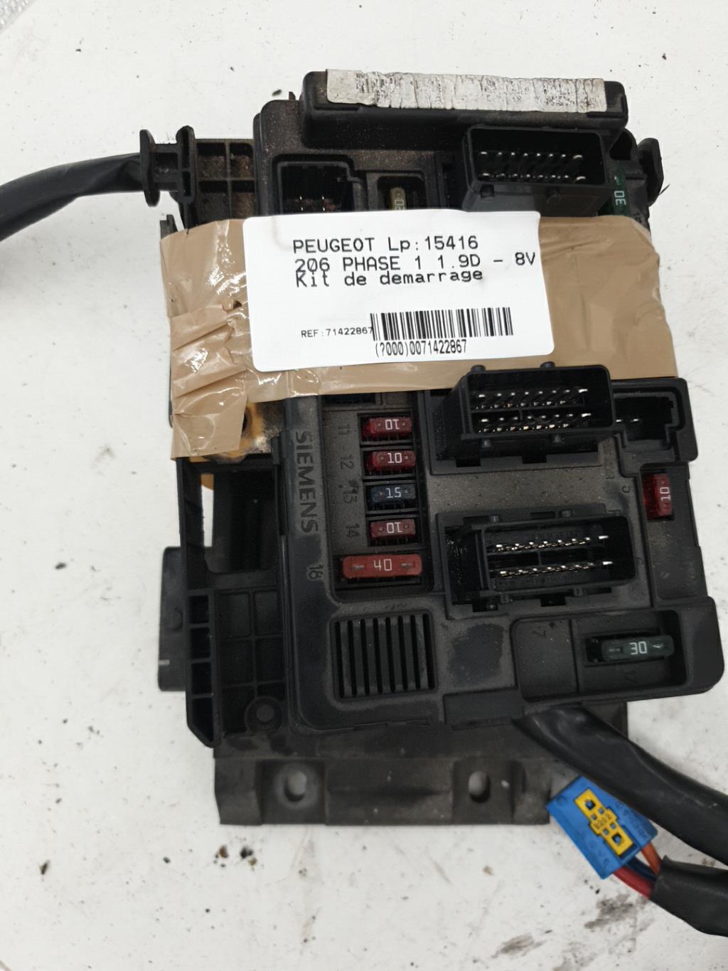 Kit de demarrage PEUGEOT 206 PHASE 1 Diesel - 1