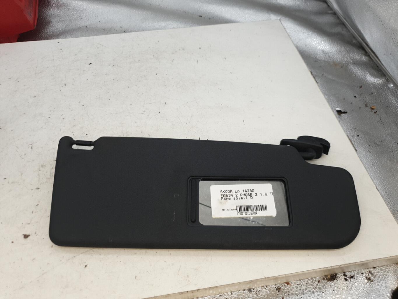 Pare soleil droit SKODA FABIA 2 PHASE 2  - 1