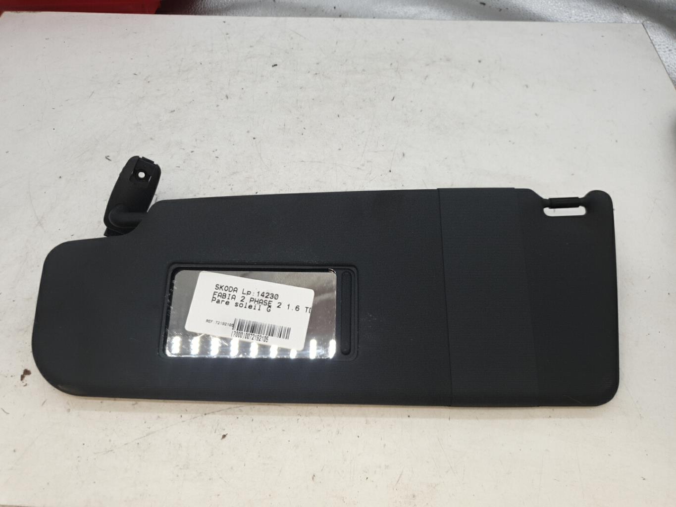 Pare soleil gauche SKODA FABIA 2 PHASE 2  - 1