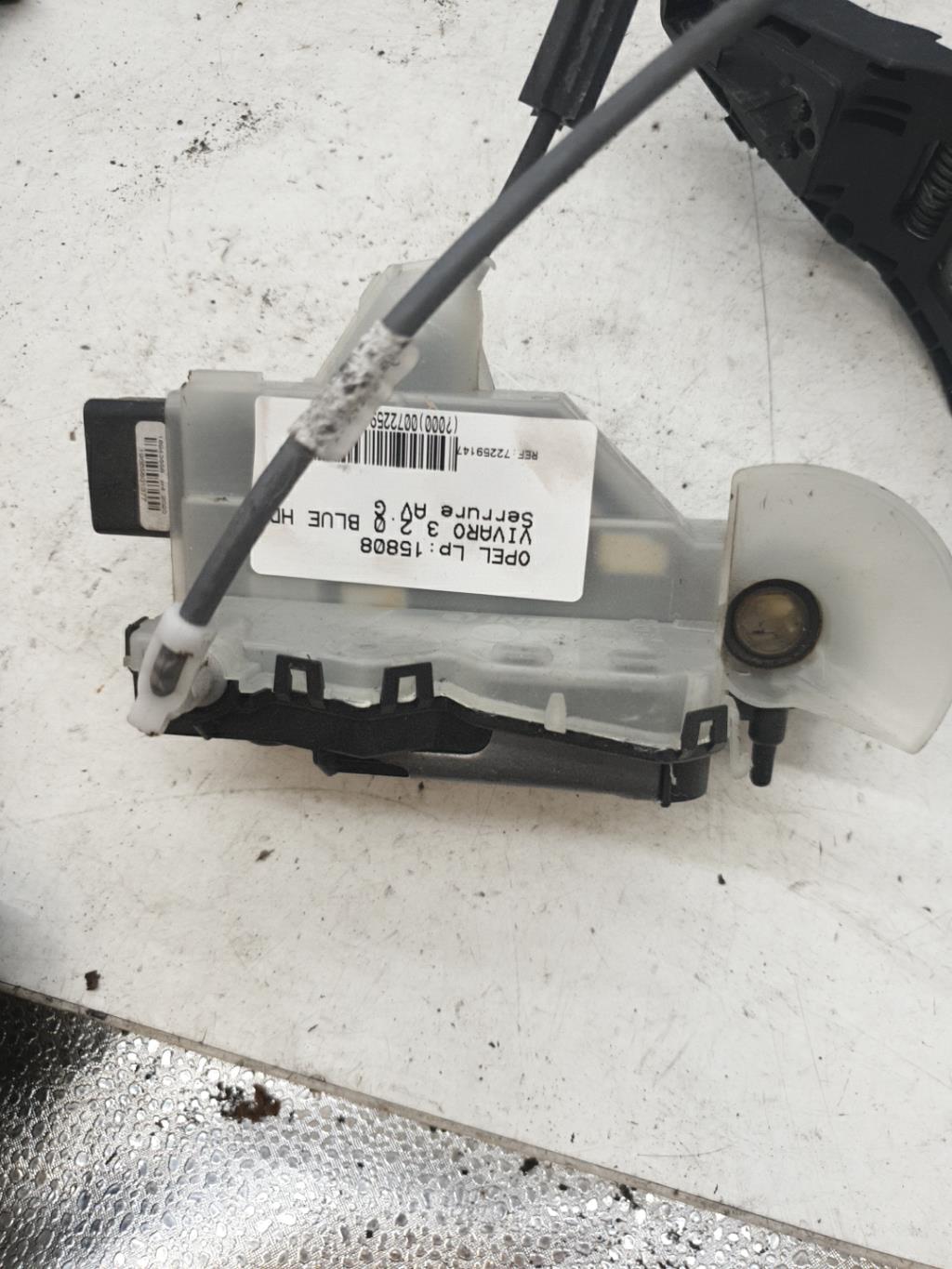 Serrure avant gauche OPEL VIVARO 3 PHASE 1 Diesel - 1