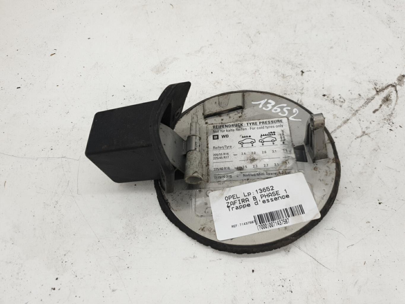 Trappe d'essence OPEL ZAFIRA B PHASE 1  - 1